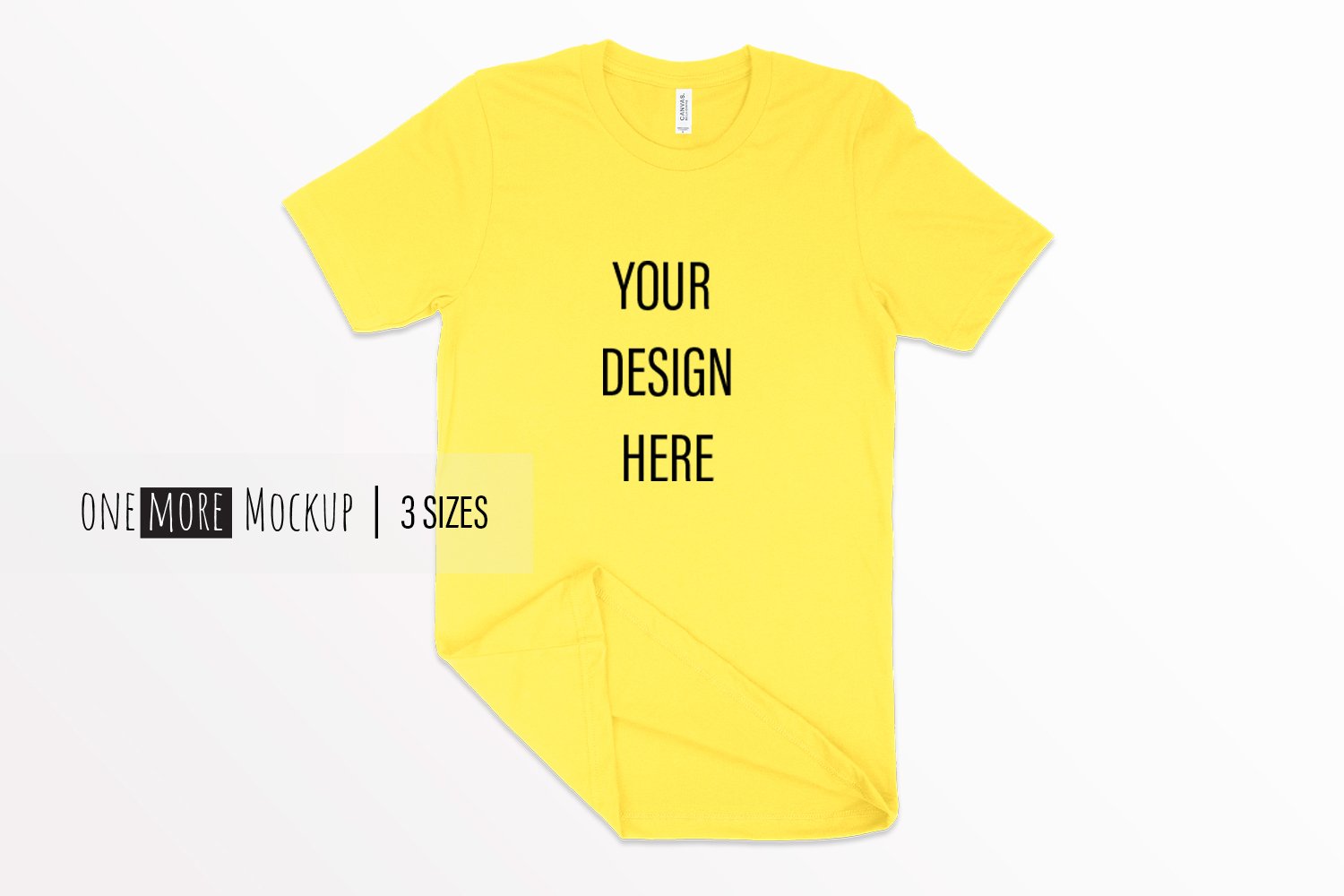 Download Unisex Tshirt Mockup Bella Canvas 3001 Yellow Mockup 730233 Clothing Design Bundles PSD Mockup Templates