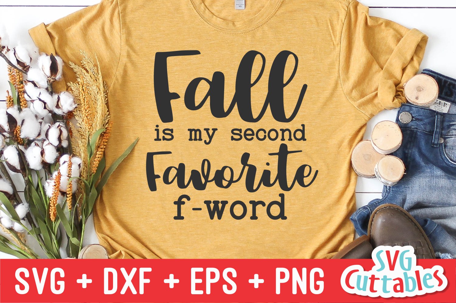 Download Fall Svg Fall Is My Second Favorite F Word Shirt Design 767571 Cut Files Design Bundles