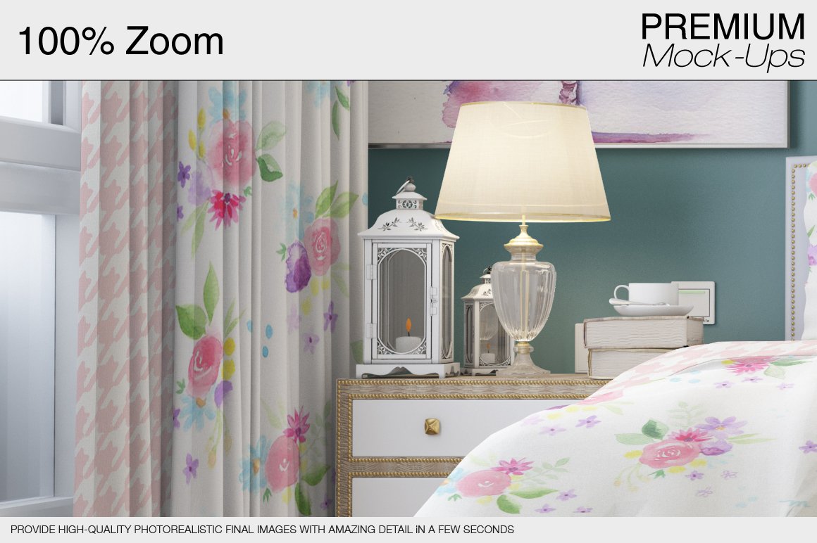 Bedding Mockup Set example image 6