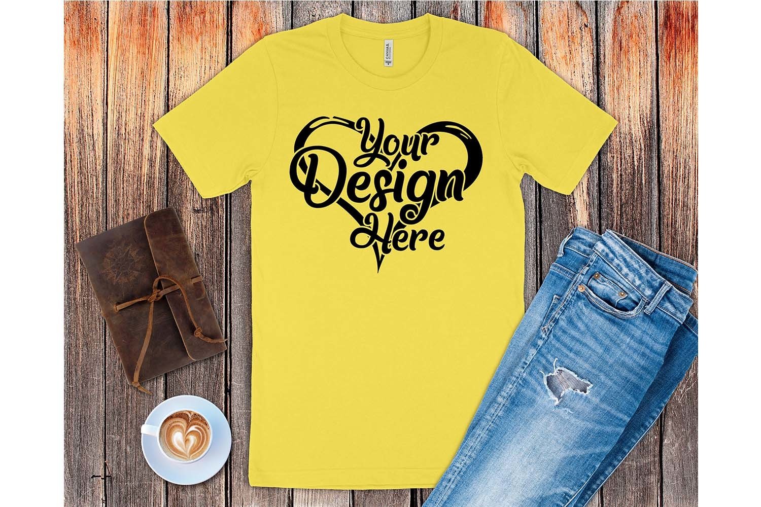Download Bella Canvas 3001 Mockup Bundle T-Shirt Mock Ups 147 ...