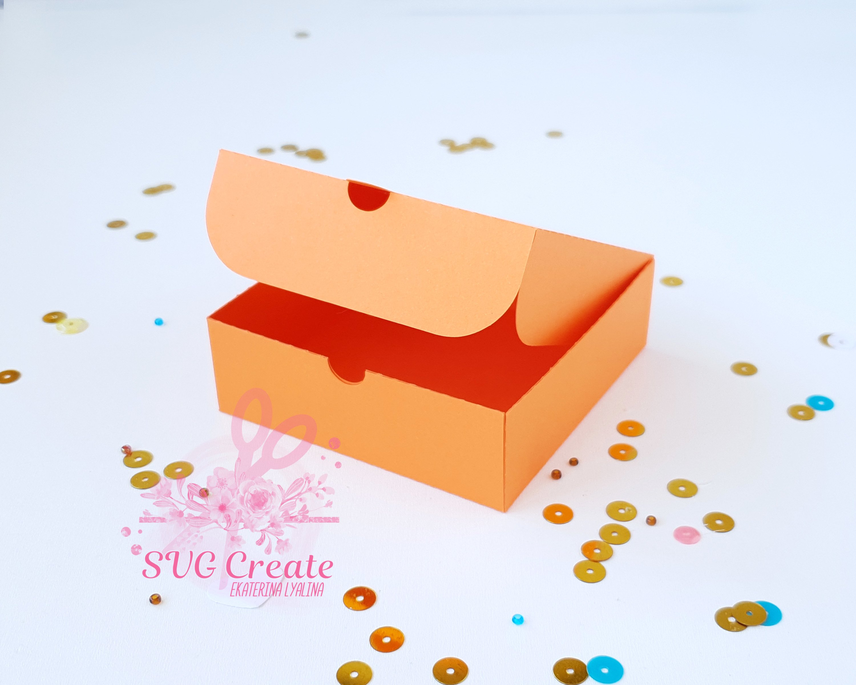 Pizza box pdf template, pizza box invation (244585) Paper Cutting