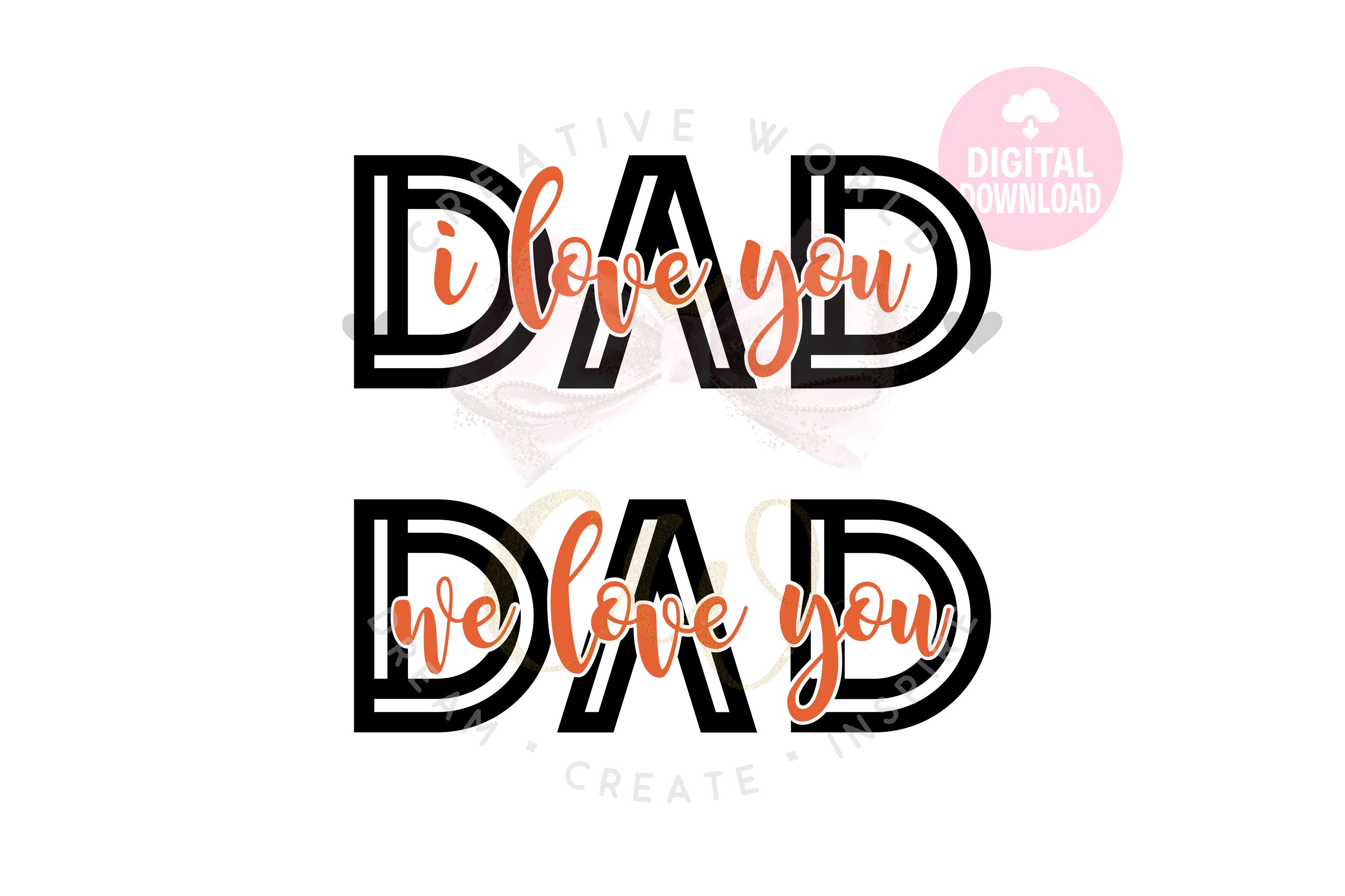 We Love You Dad Svg I Love You Dad Svg Father s Day Svg 1333018