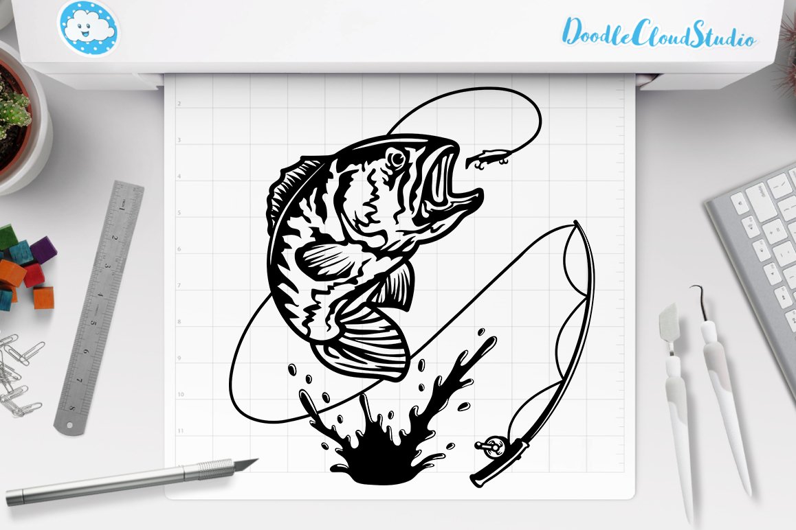 Free Free 184 Bass Cricut Fishing Svg Free SVG PNG EPS DXF File