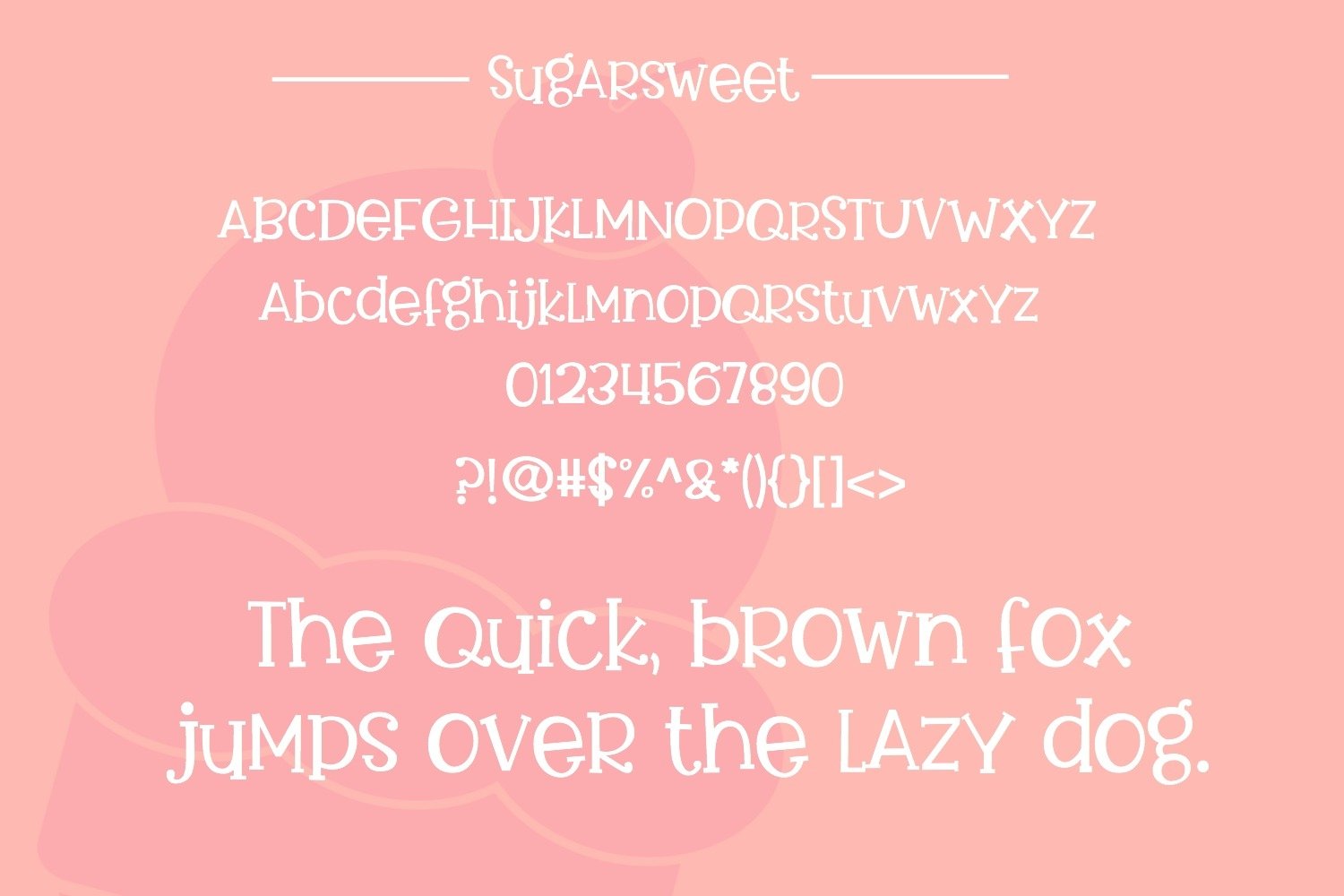 Sugar Sweet Font (118283) | Handwritten | Font Bundles