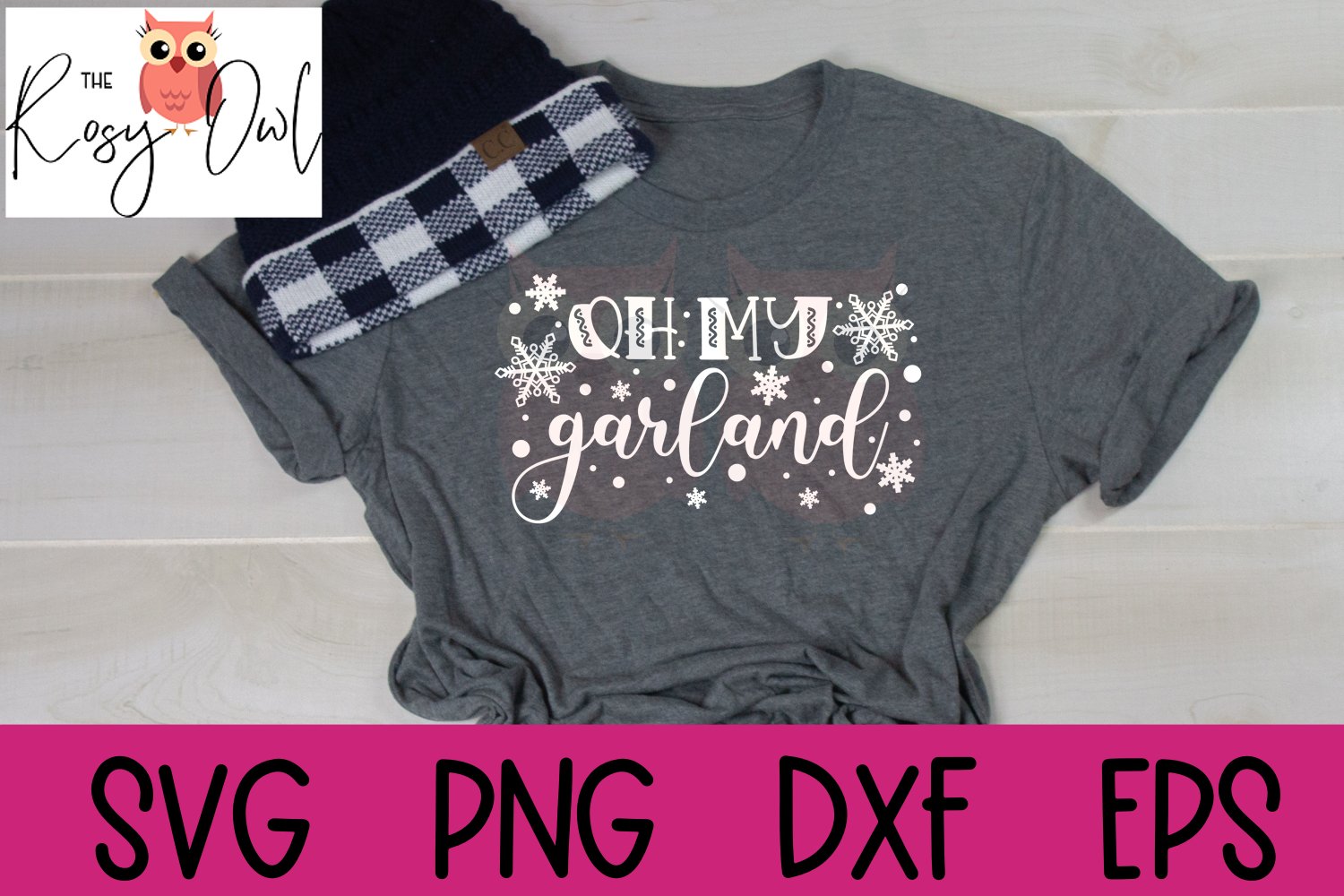 Oh My Garland SVG Christmas SVG Winter SVG Funny SVG (1109336