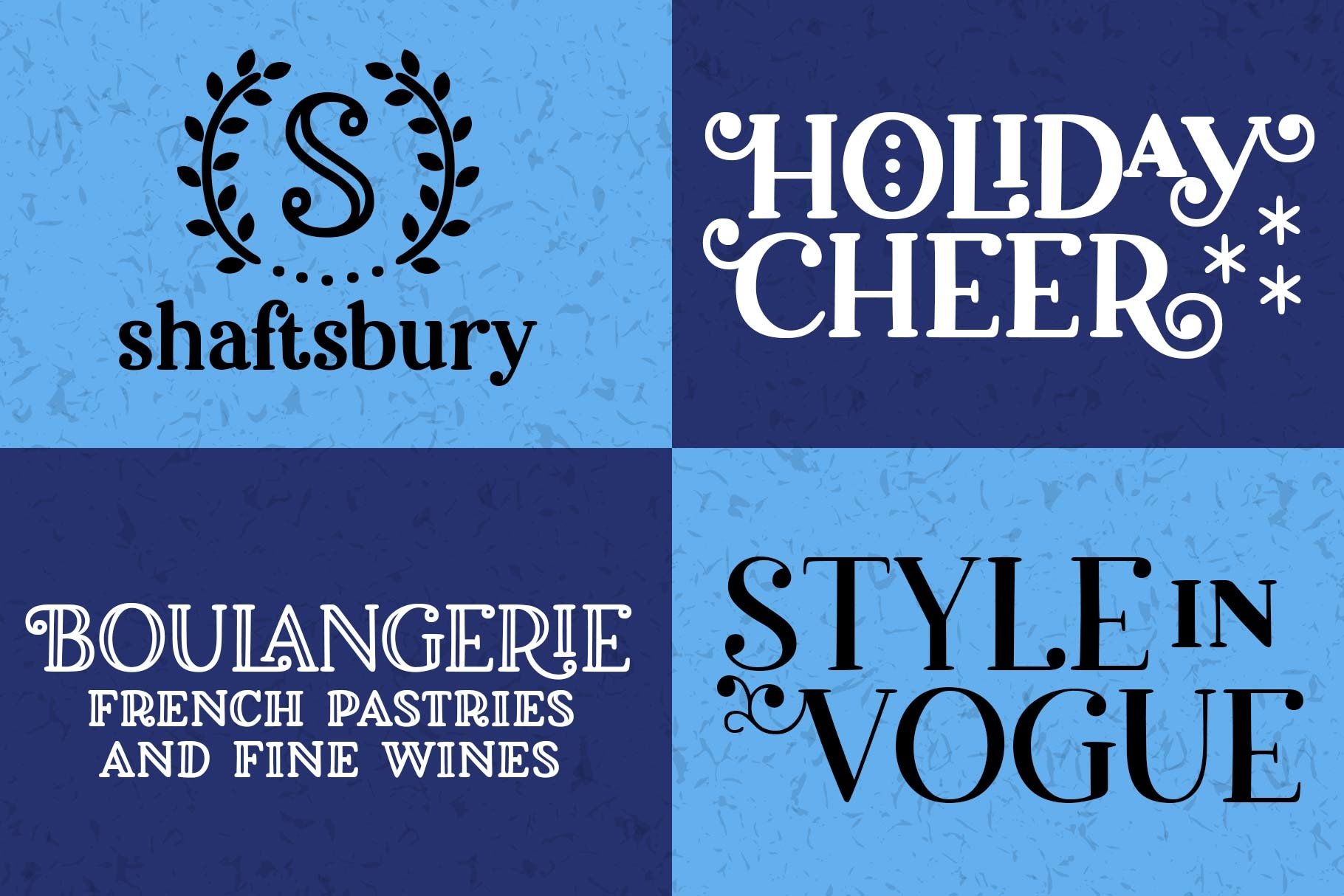 Breakfast Pastry a decorative font family! (97127) Serif Font Bundles