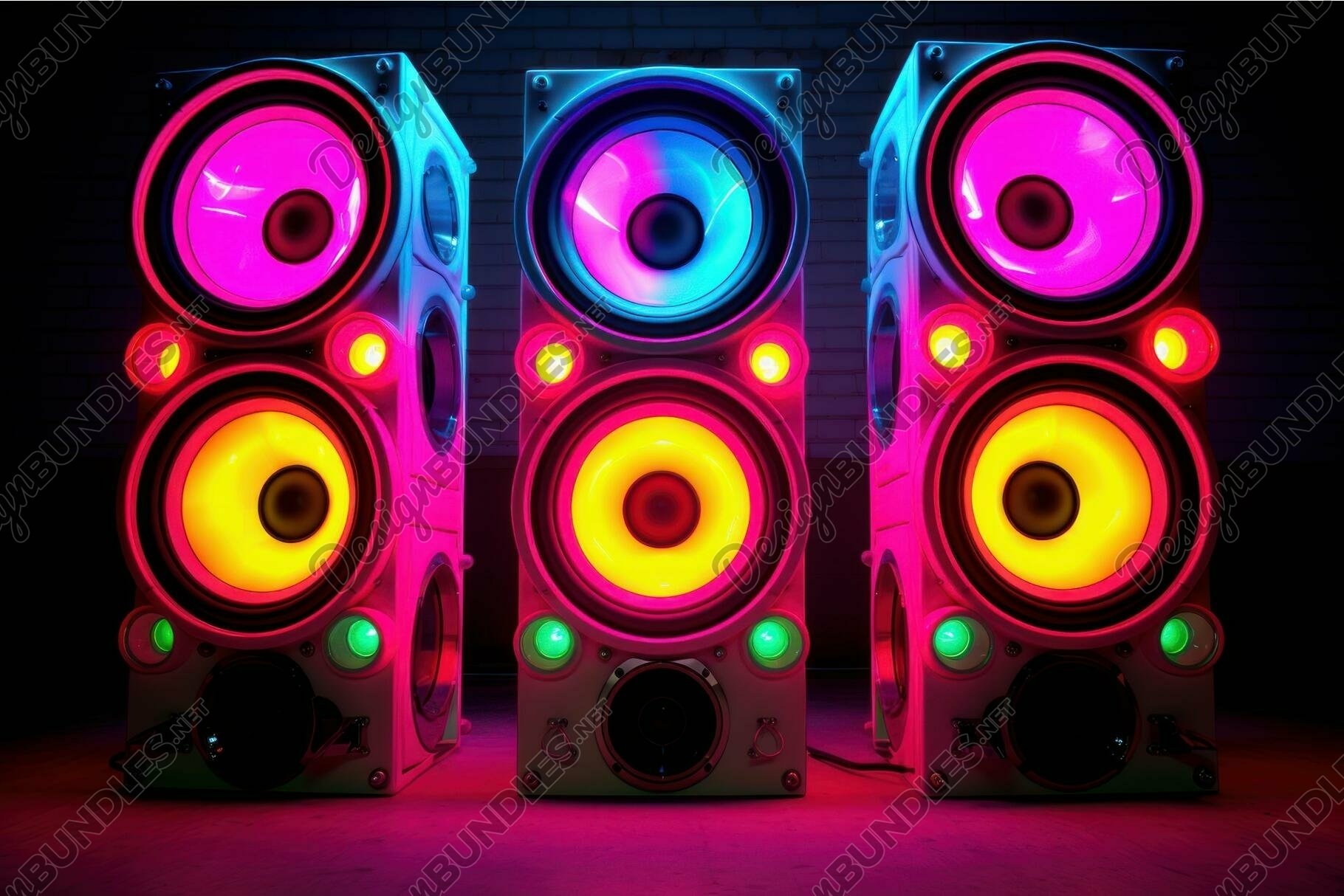 dapy neon speaker ネオンスピーカー　ヴィンテージ dapy neon speaker ネオンスピーカー ヴィンテージ - メルカリ