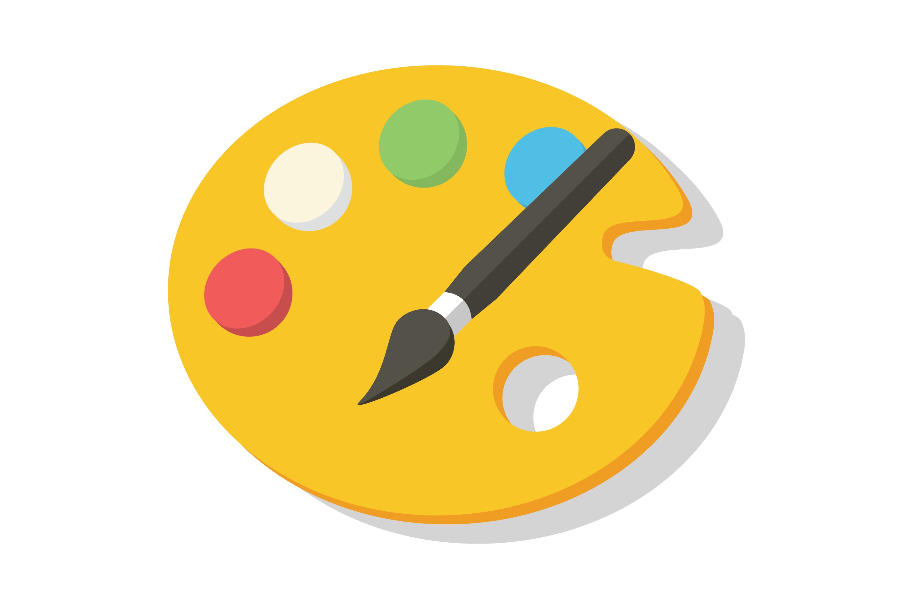 Paint Palette Icon Paint Palette Icon