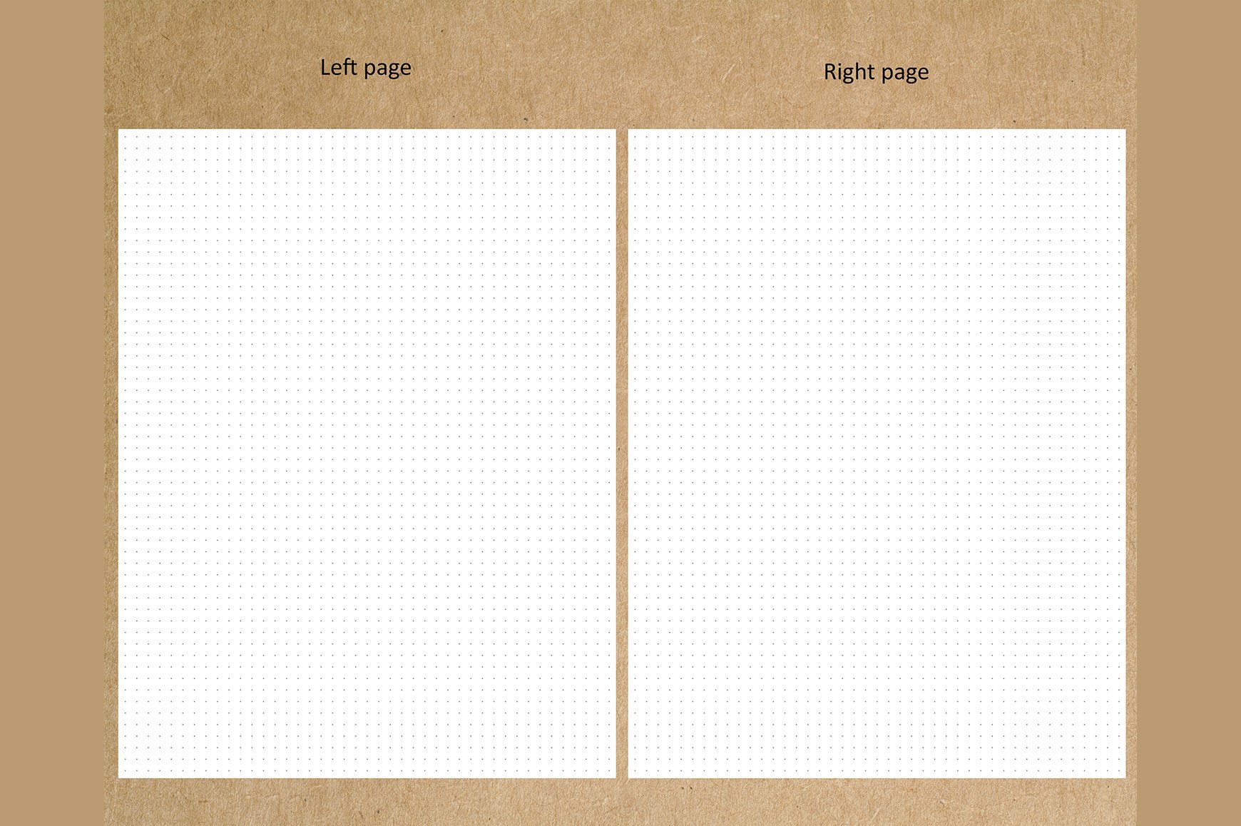 8.5x11' DOT GRID Interior Editable Template | Amazon KDP (1201528 ...