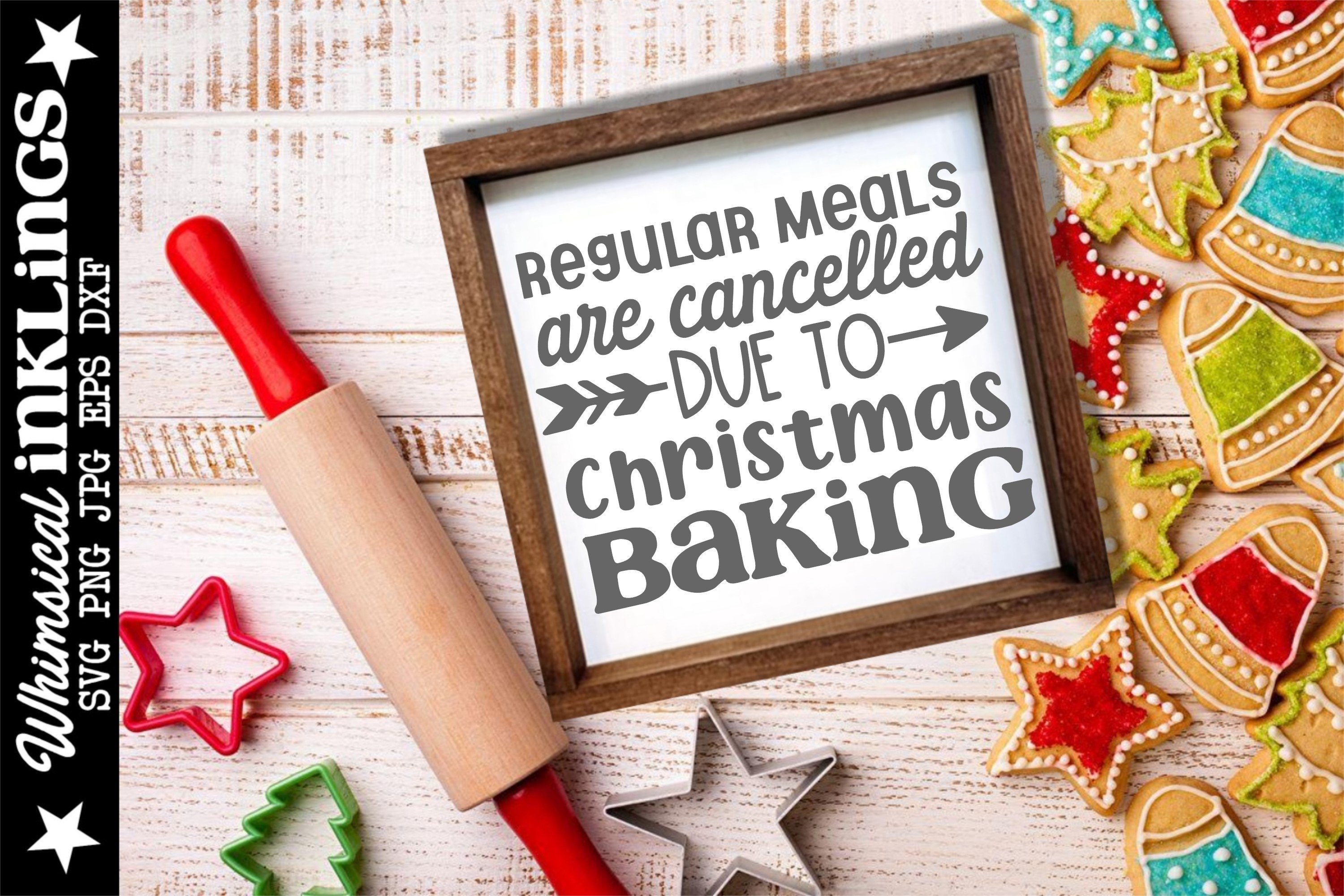 Christmas Baking SVG (771506) Cut Files Design Bundles