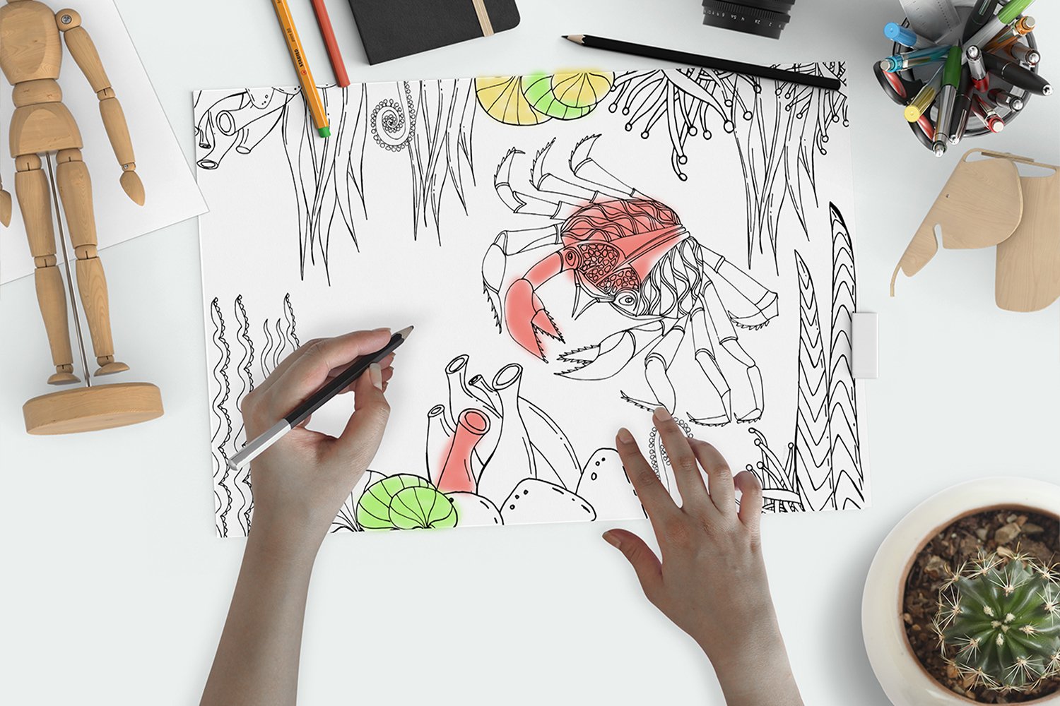 Magical Underwater World Coloring Book 532425 Illustrations