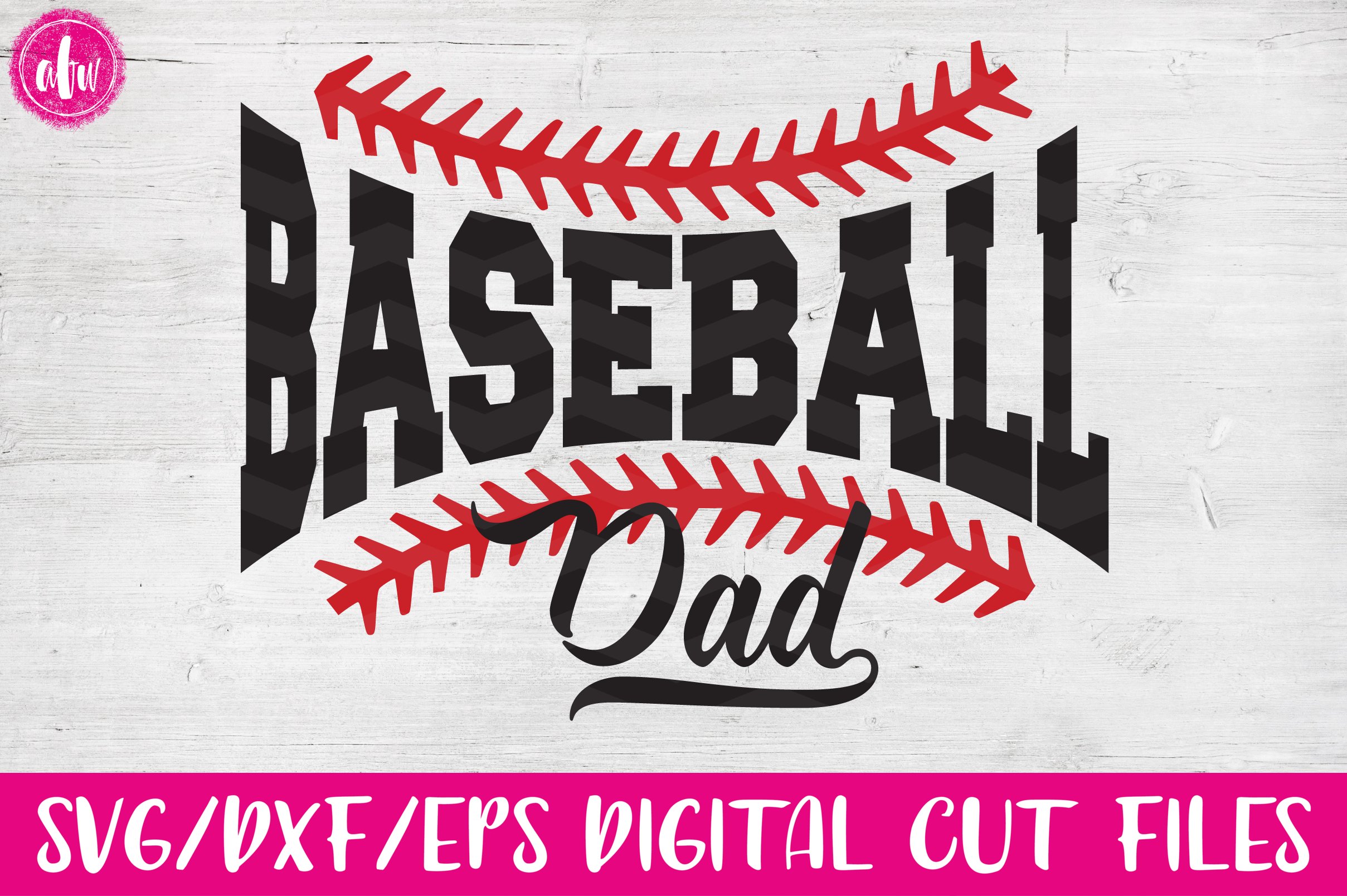 Baseball Dad SVG Baseball Dad Cut Files Sports Dad Cut Files digital download dxf eps png pdf