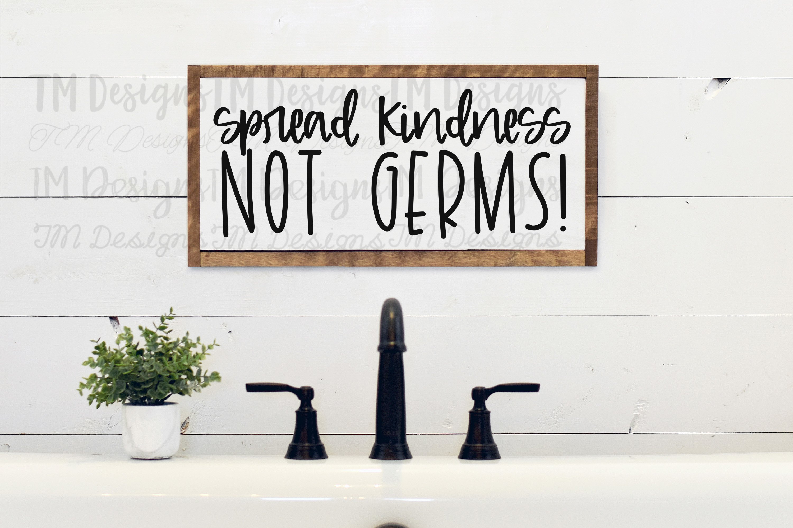 Spread Kindness Not Germs SVG / Printable (555791) Cut Files Design