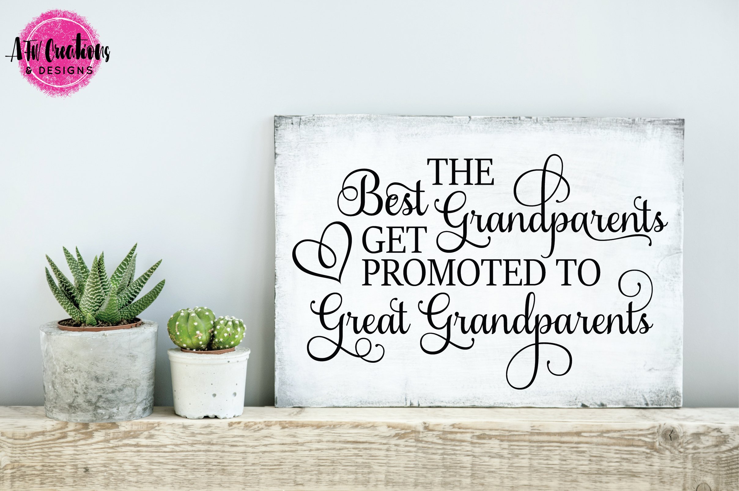 Best Grandparents Get Promoted SVG, DXF, EPS Cut File (16820) SVGs