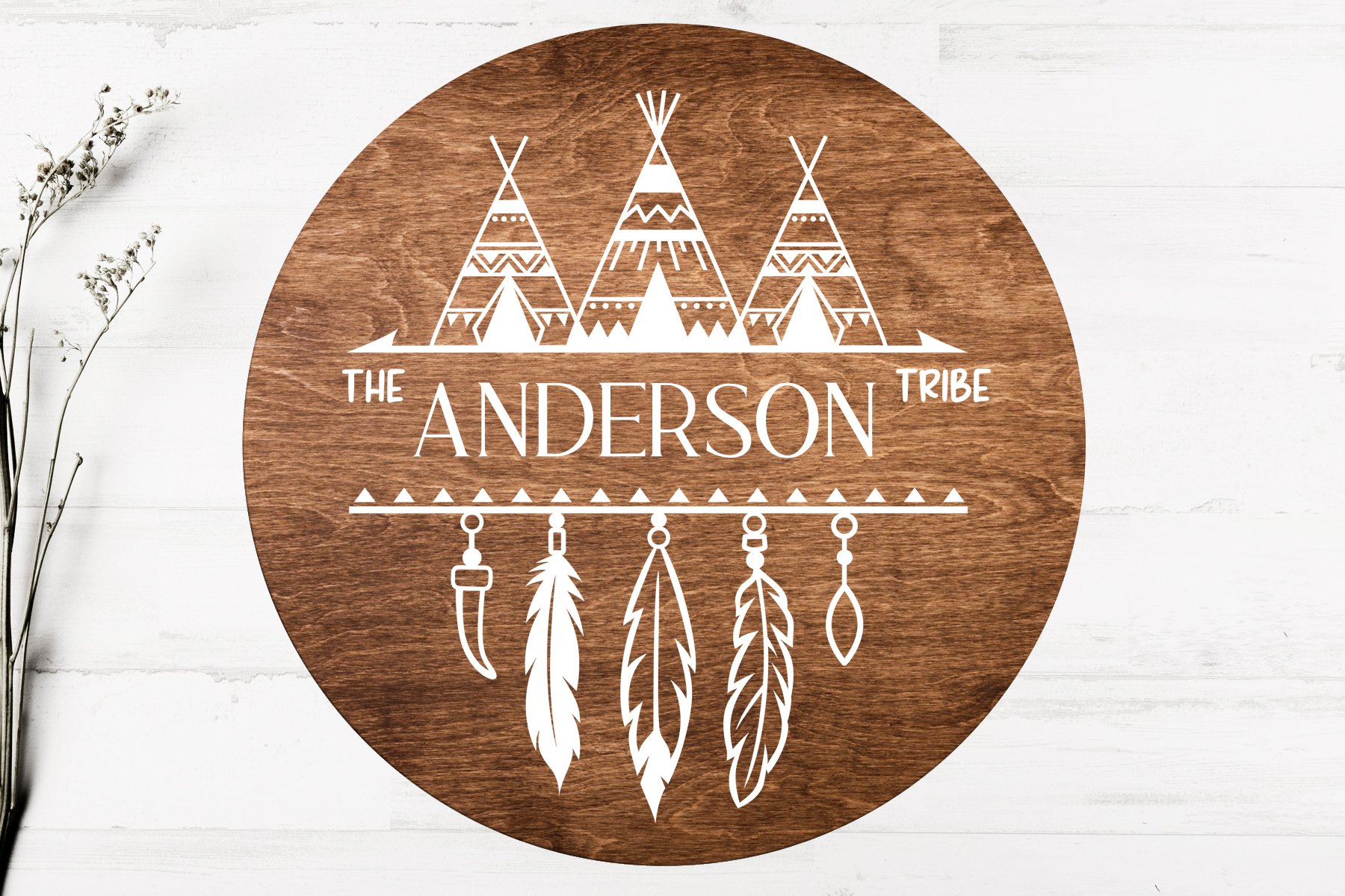 Monogram Design On Native Wears