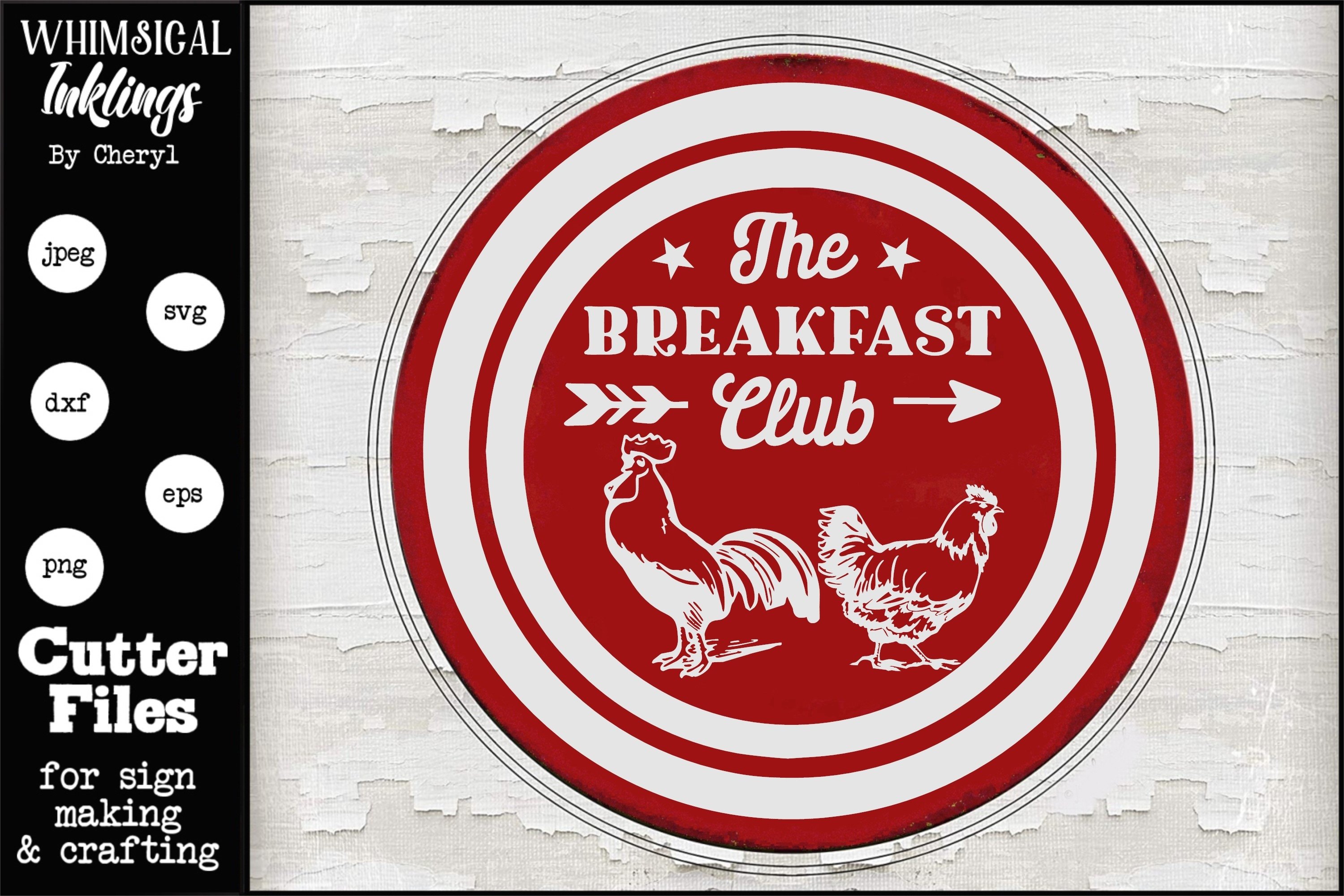 The Breakfast ClubChicken Coop SVG (542431) Cut Files Design Bundles
