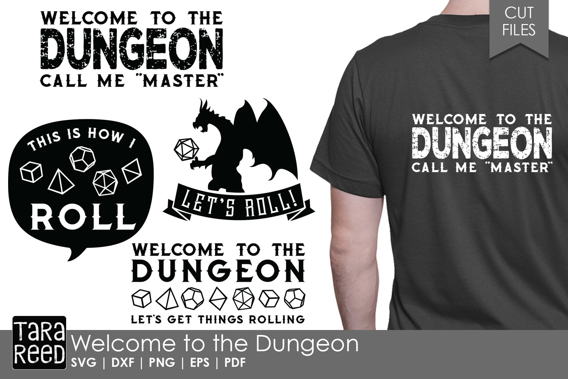 Welcome to the Dungeon - Game SVG and Cut Files for Crafters (325014 ...