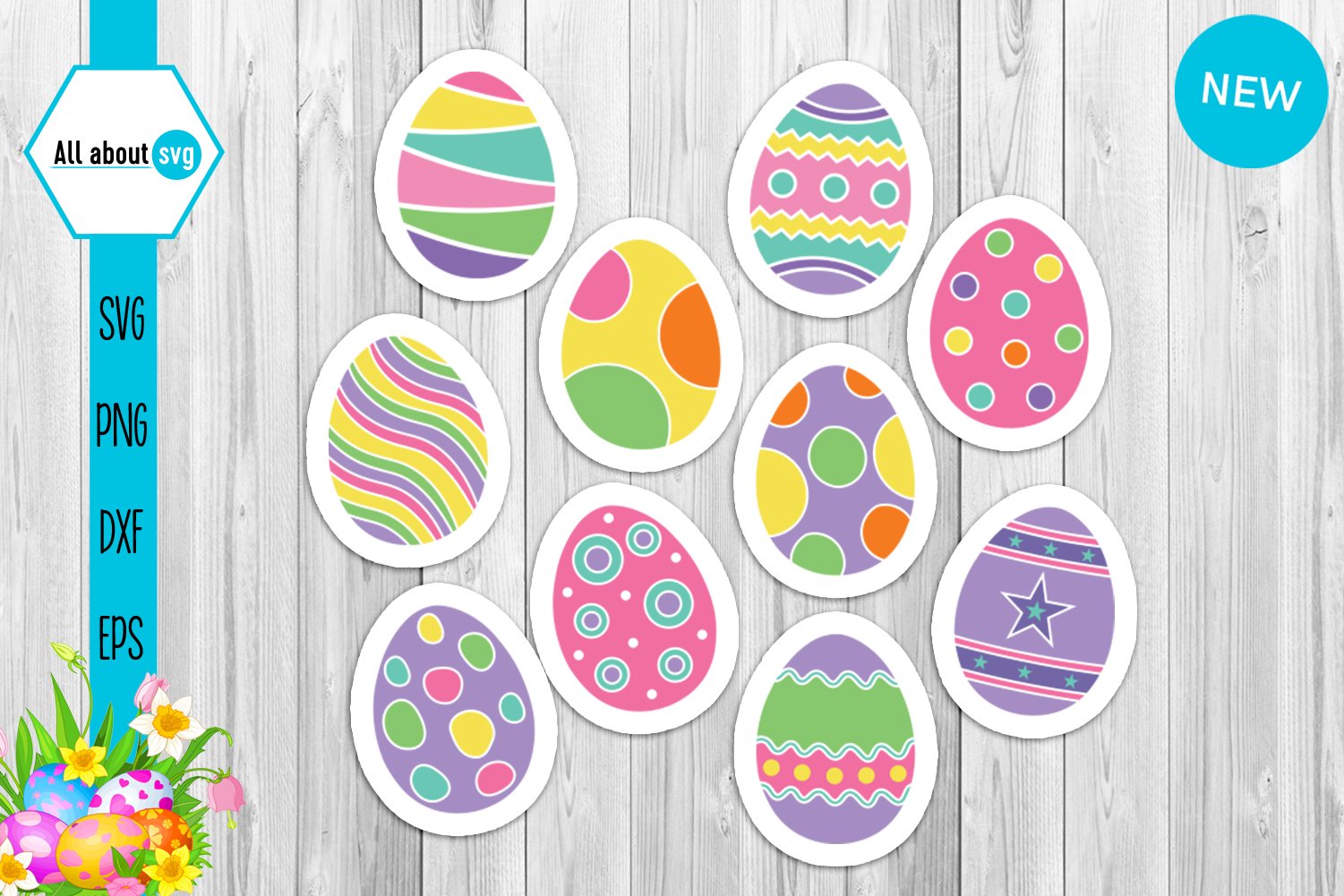 Download Easter Eggs Bundle Svg 523211 Svgs Design Bundles