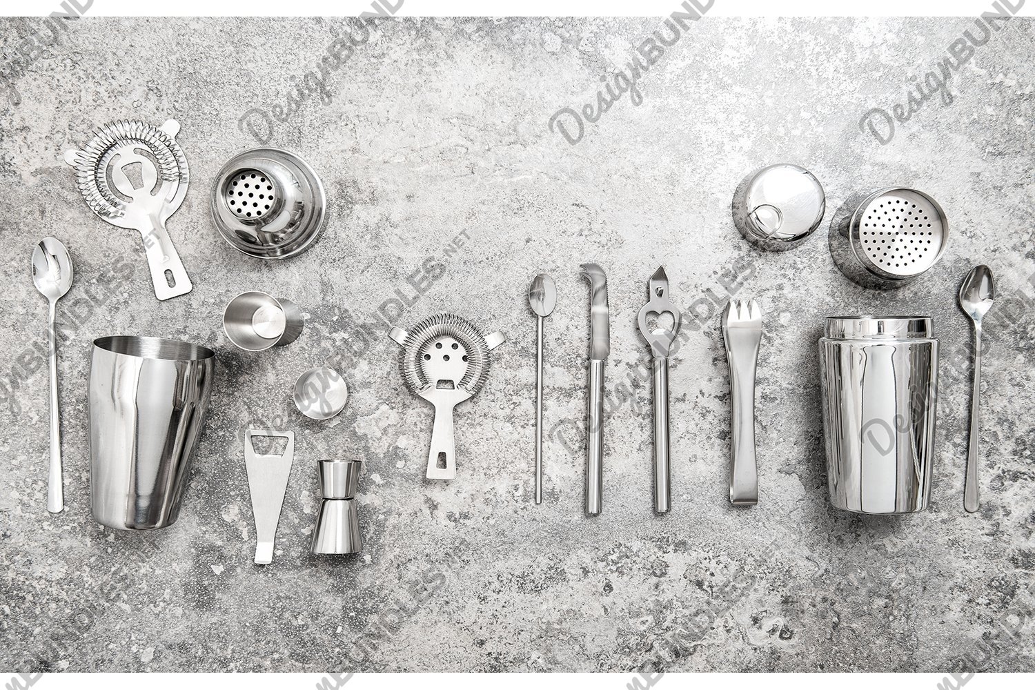 Bar accessories and tools for making cocktail drinks (870206