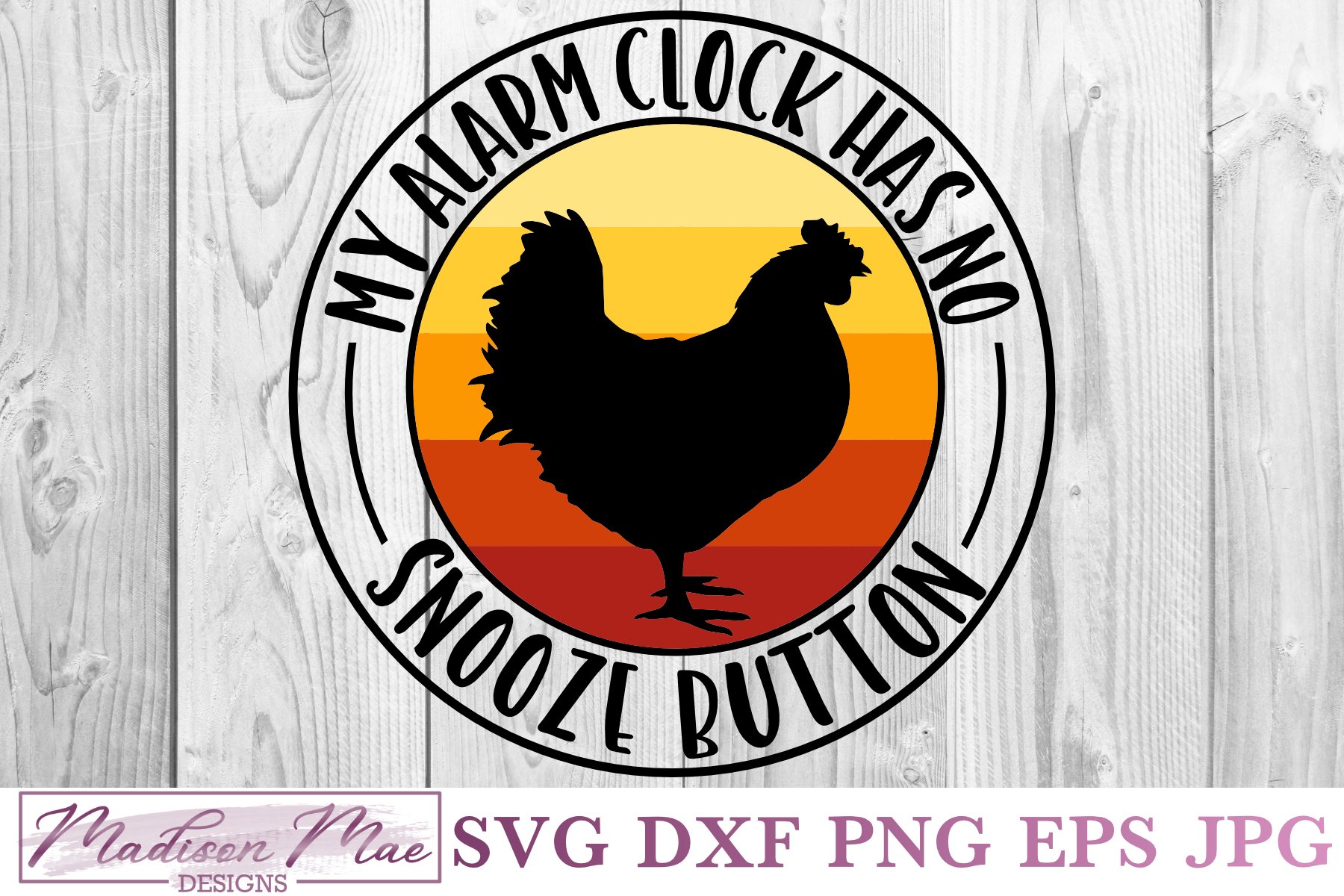 Funny Chicken SVG, Backyard Chicken Farmer Quote (907305) Cut Files