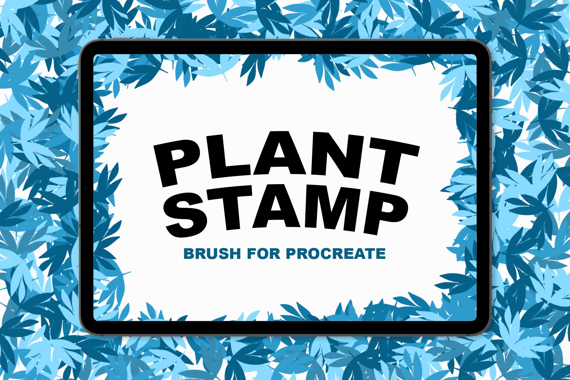 Plant stamp brush for Procreate