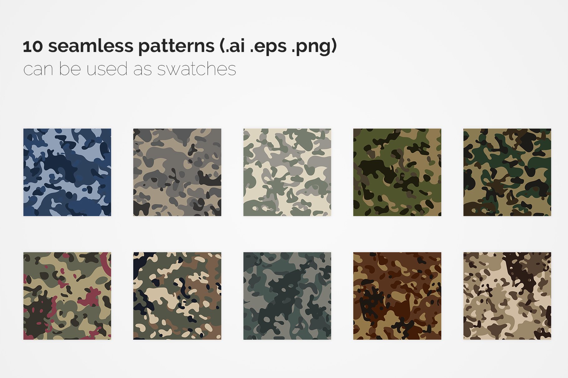 Camo Pattern Types Types Of Camo Print
