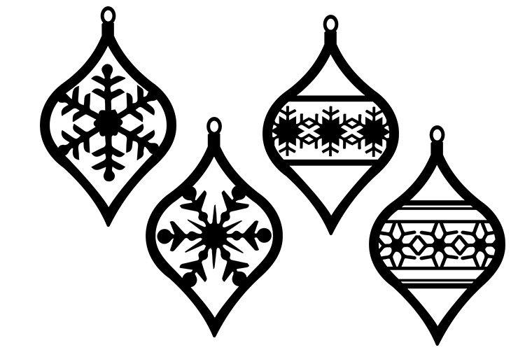 Christmas Ornaments SVG. Cut Files Pack.Christmas toys svg (1051224