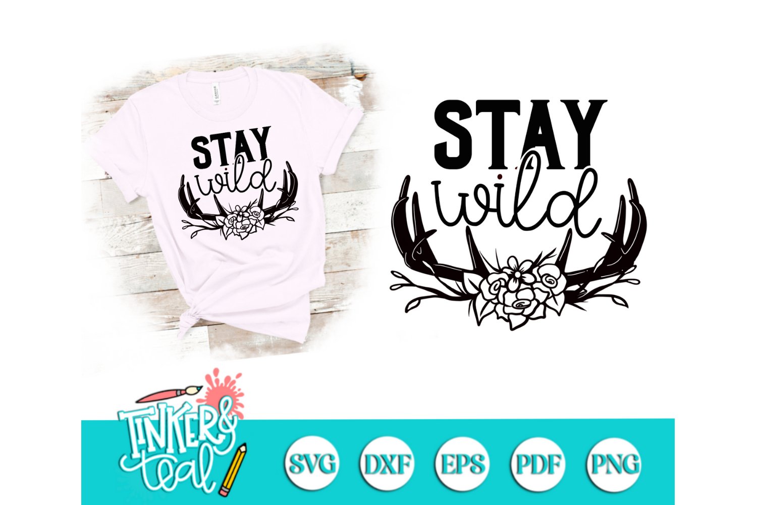 Stay Wild Girl Hunting SVG Cut File (1798180) SVGs Design Bundles