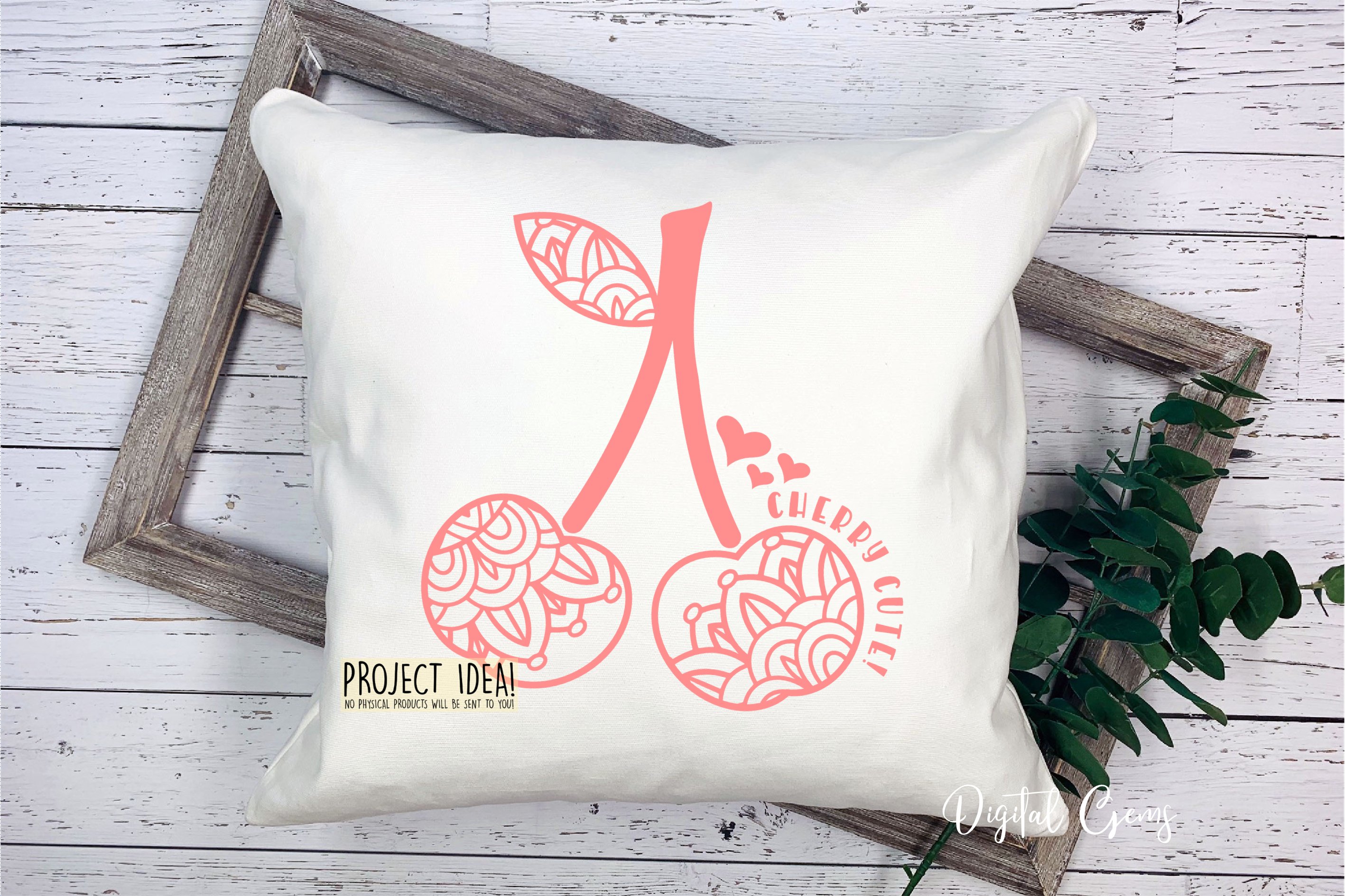 Cherry cute SVG / EPS / DXF / PNG Files (258815) | SVGs | Design Bundles