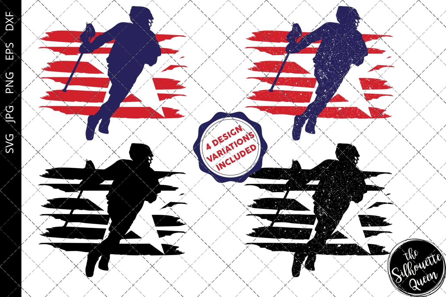 Lacrosse Men flag svg (384587) SVGs Design Bundles