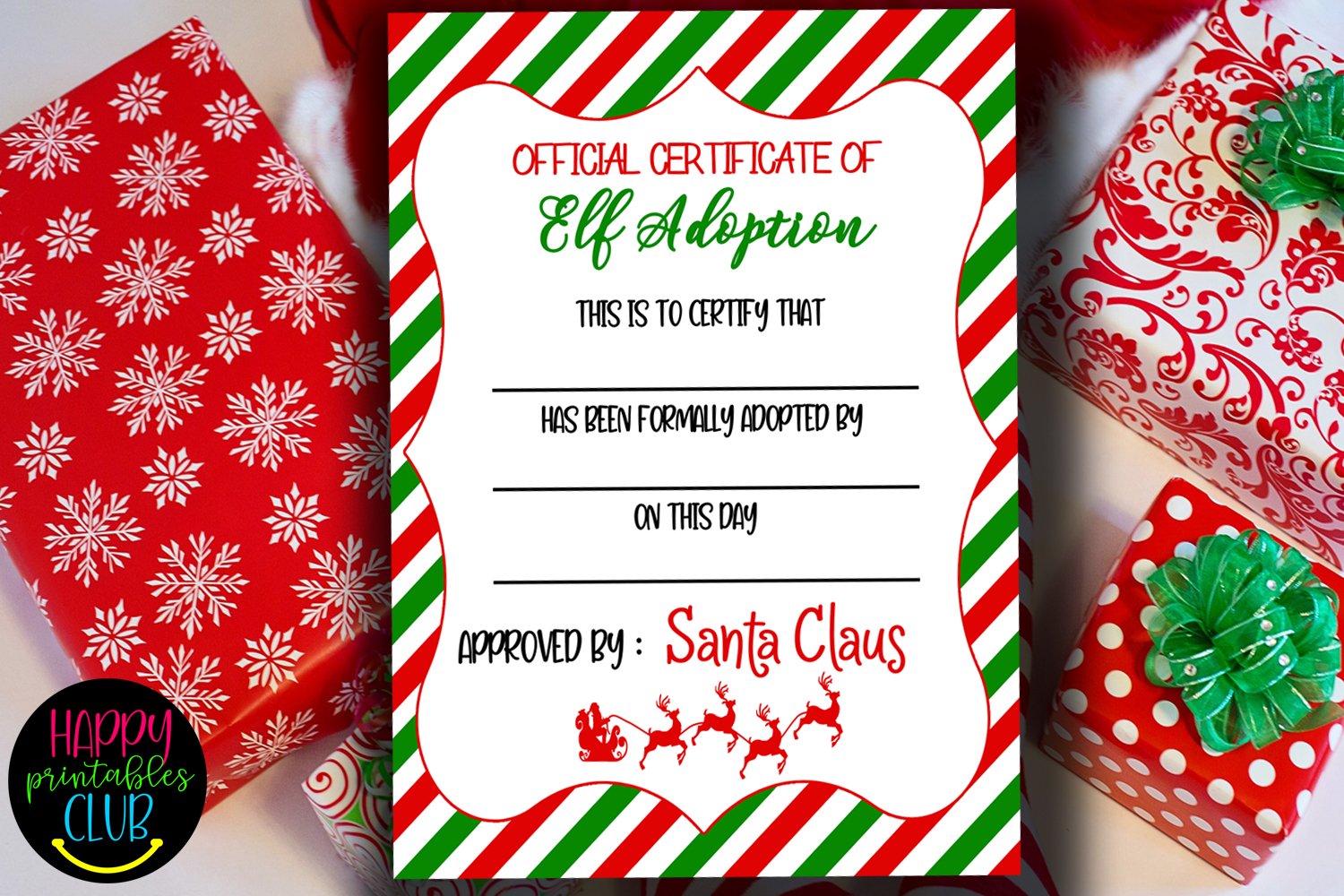 Elf Adoption Certificate Printable I Elf Adoption (939752) elf-adoption-certificate-printable-i-elf-adoption-939752