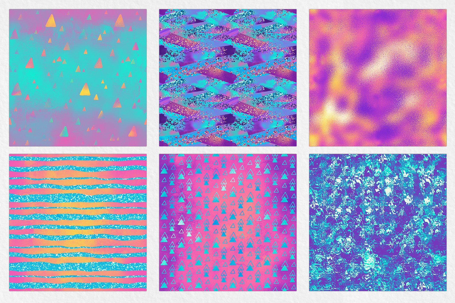 Vaporwave Digital Paper Pack