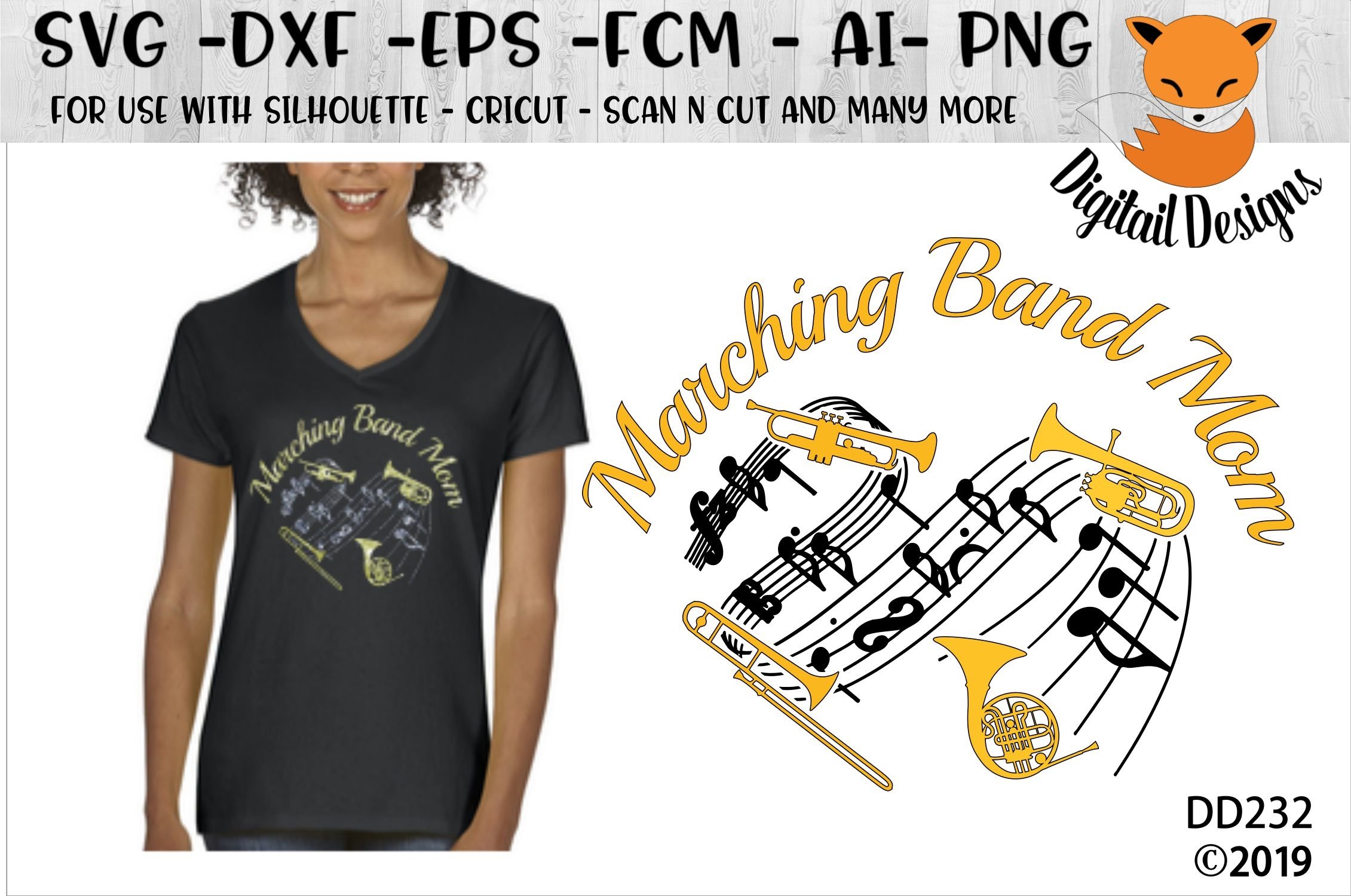 Marching Band Mom SVG (93713) Cut Files Design Bundles