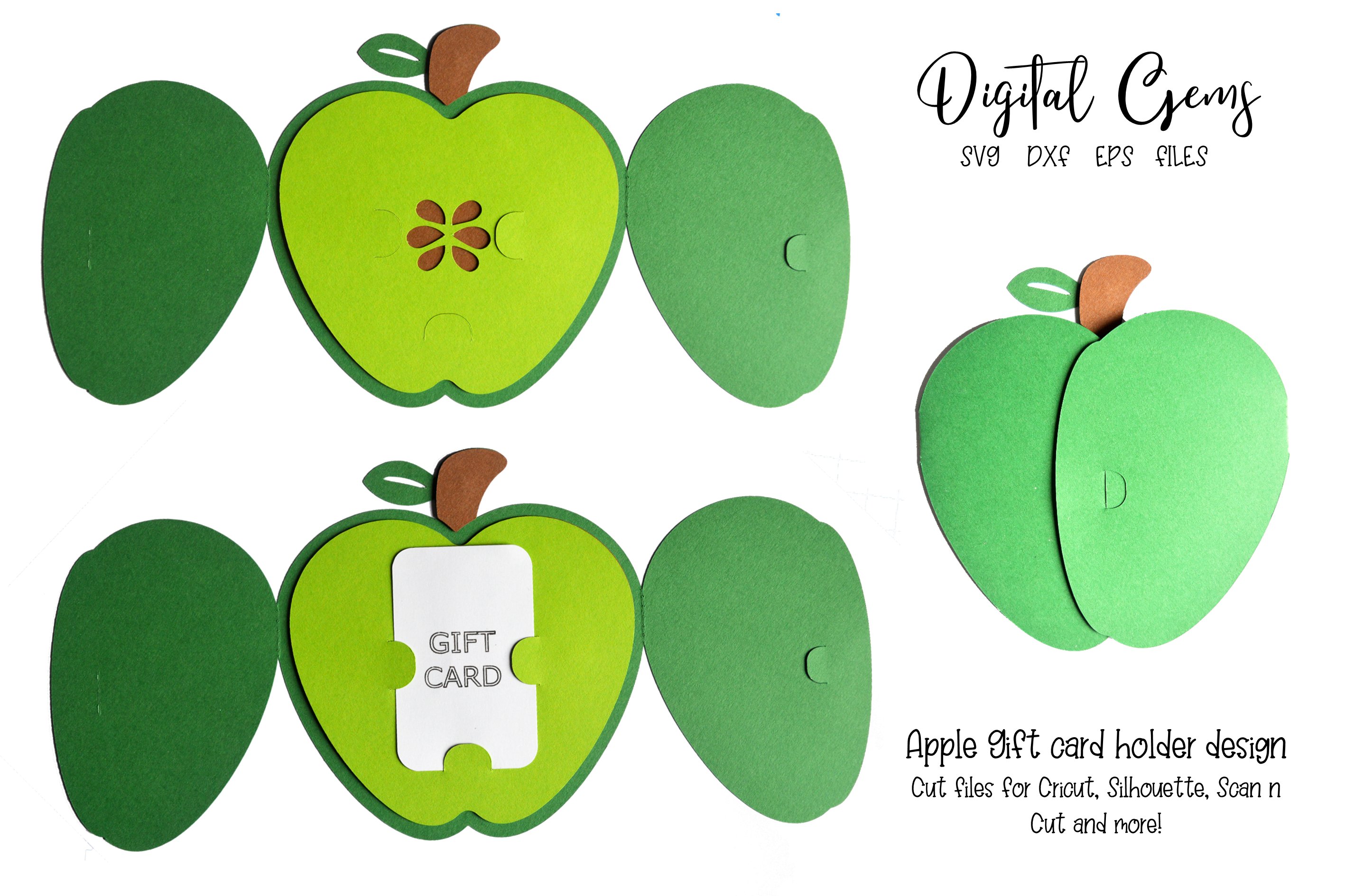 apple gift card sleeve Apple Gift Card Holder – ByCarly Designs main image 0