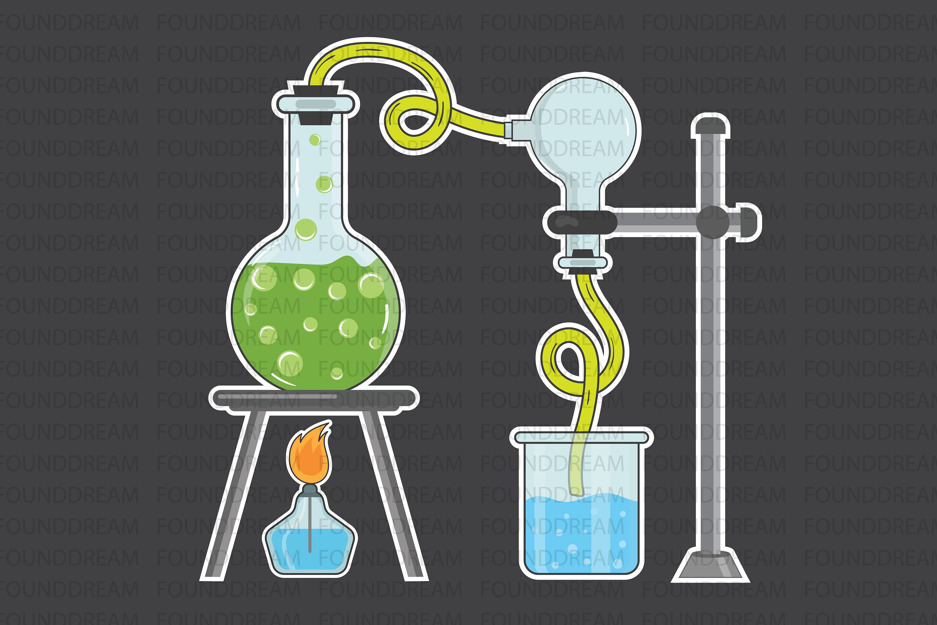 Science Laboratory clip art Vector files (181269) Decorations