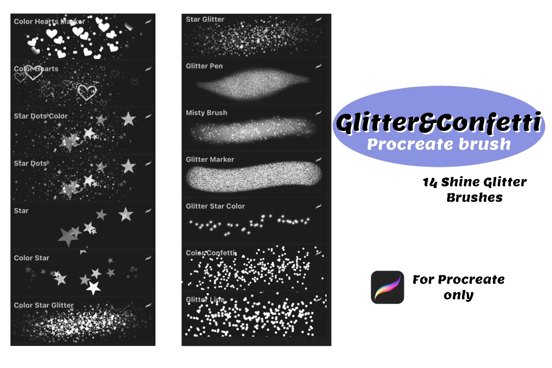 paint tool sai glitter brush