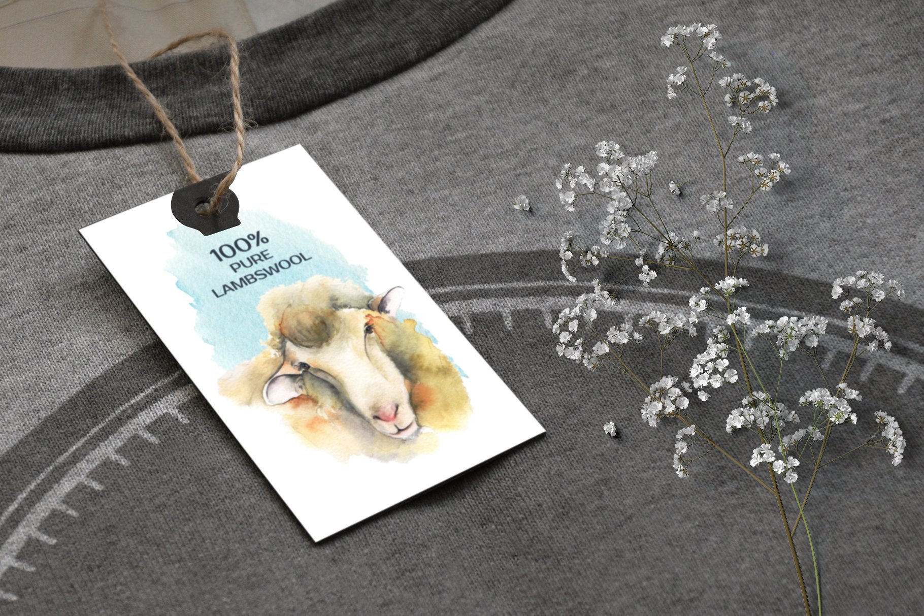 Farm animals watercolor collection (247406) | Illustrations | Design
