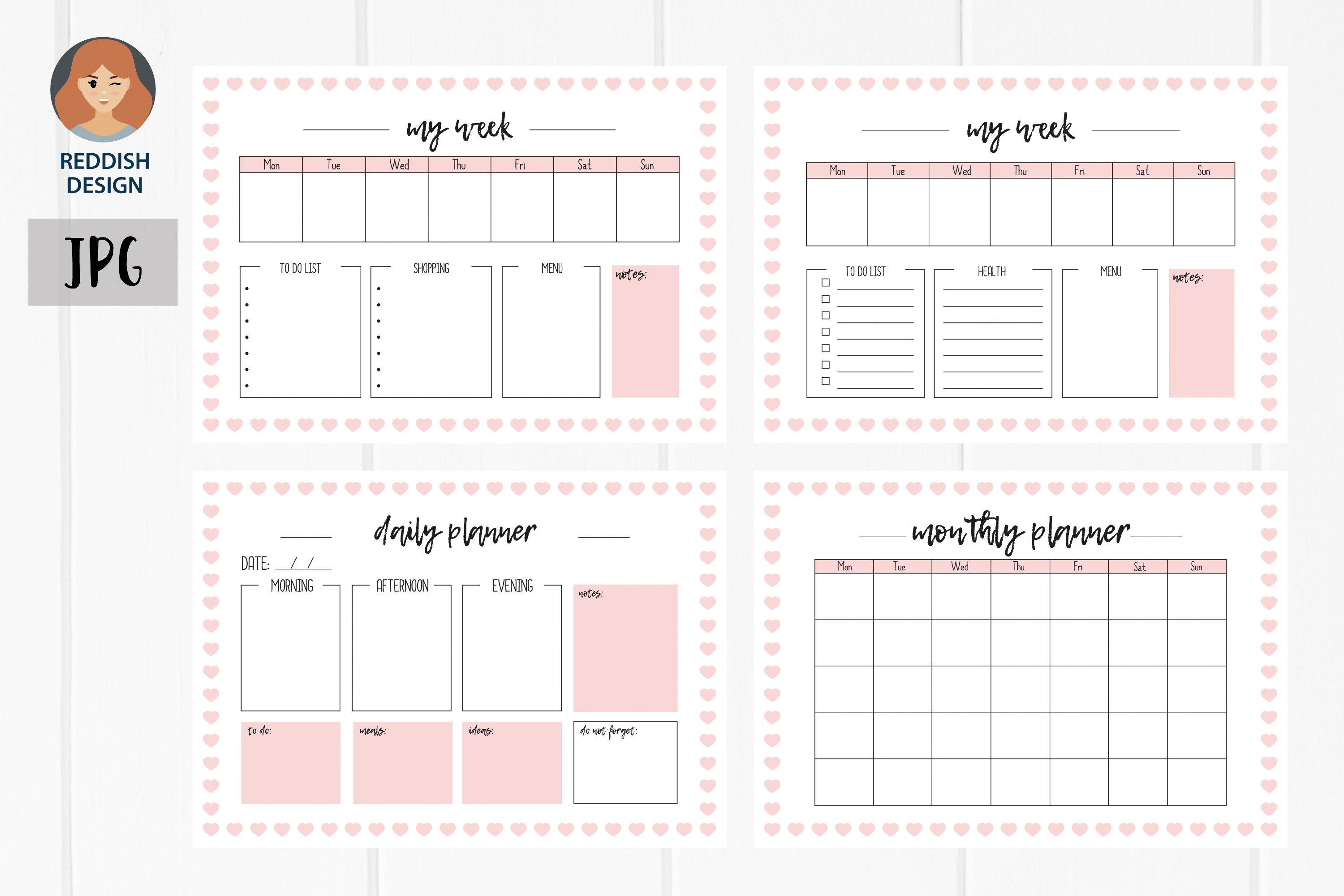 Printable A4 Planner
