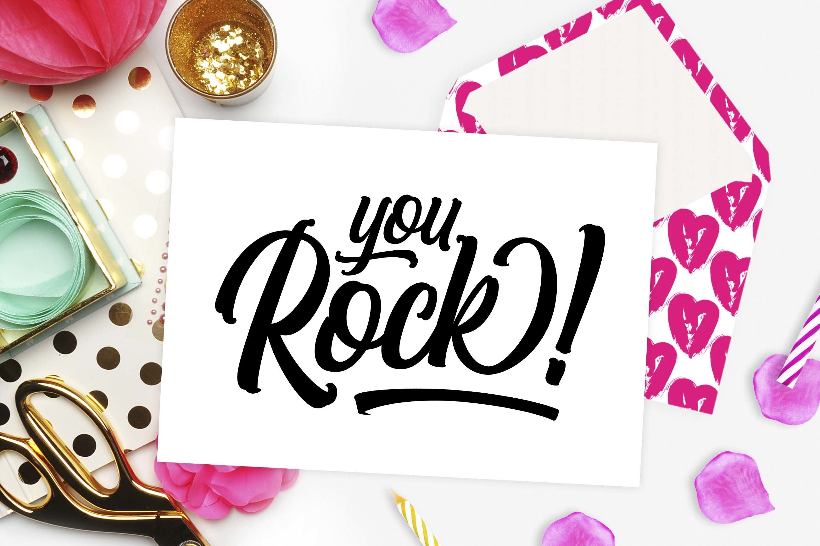 You Rock! SVG DXF PNG EPS (50344) Cut Files Design Bundles