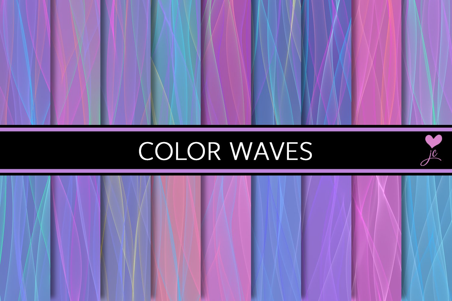 color waves shoes