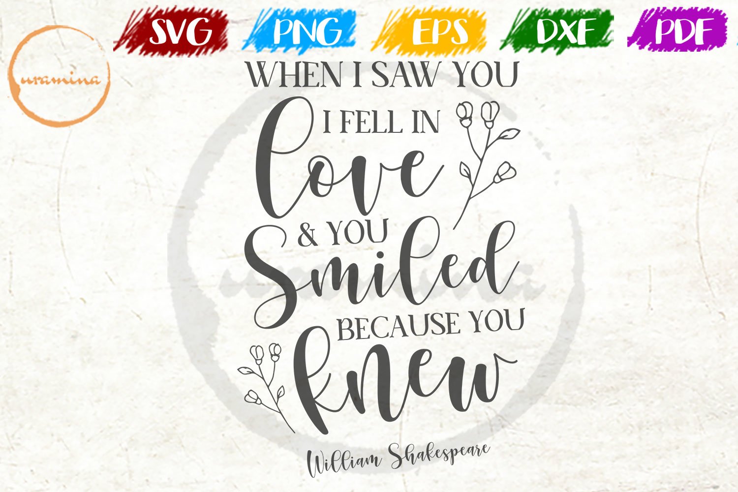 When I Saw You Love Couple Anniversary Quote Art (560451) | SVGs