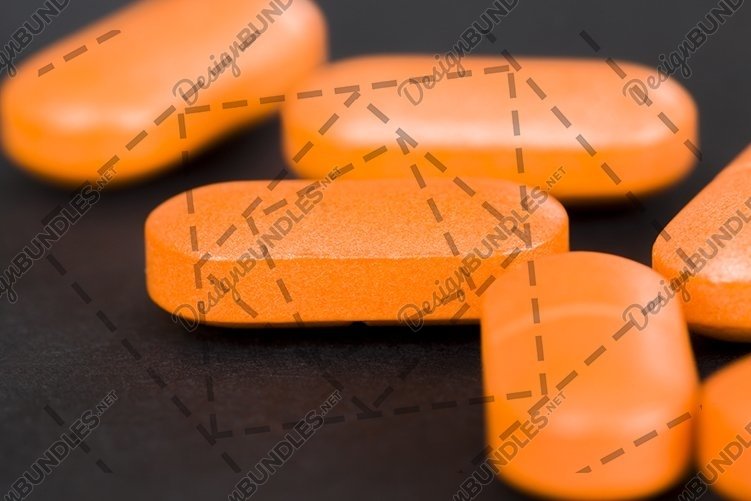 a long orange pill (783432) Industry Design Bundles