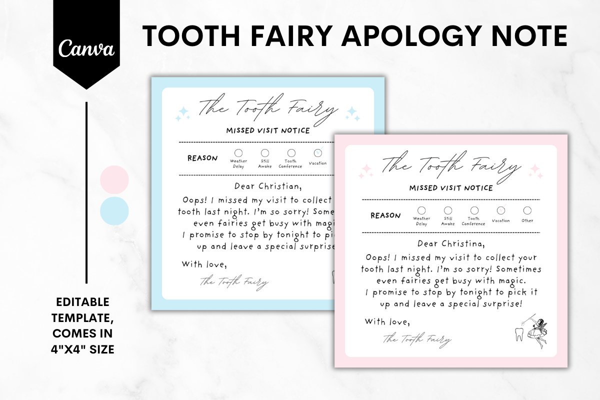 editable-tooth-fairy-missed-visit-notice-template-5069286 for Tooth Fairy Late Letter Printable Free Editable Tooth Fairy Missed Visit Notice Template (5069286) for Tooth Fairy Late Letter Printable Free