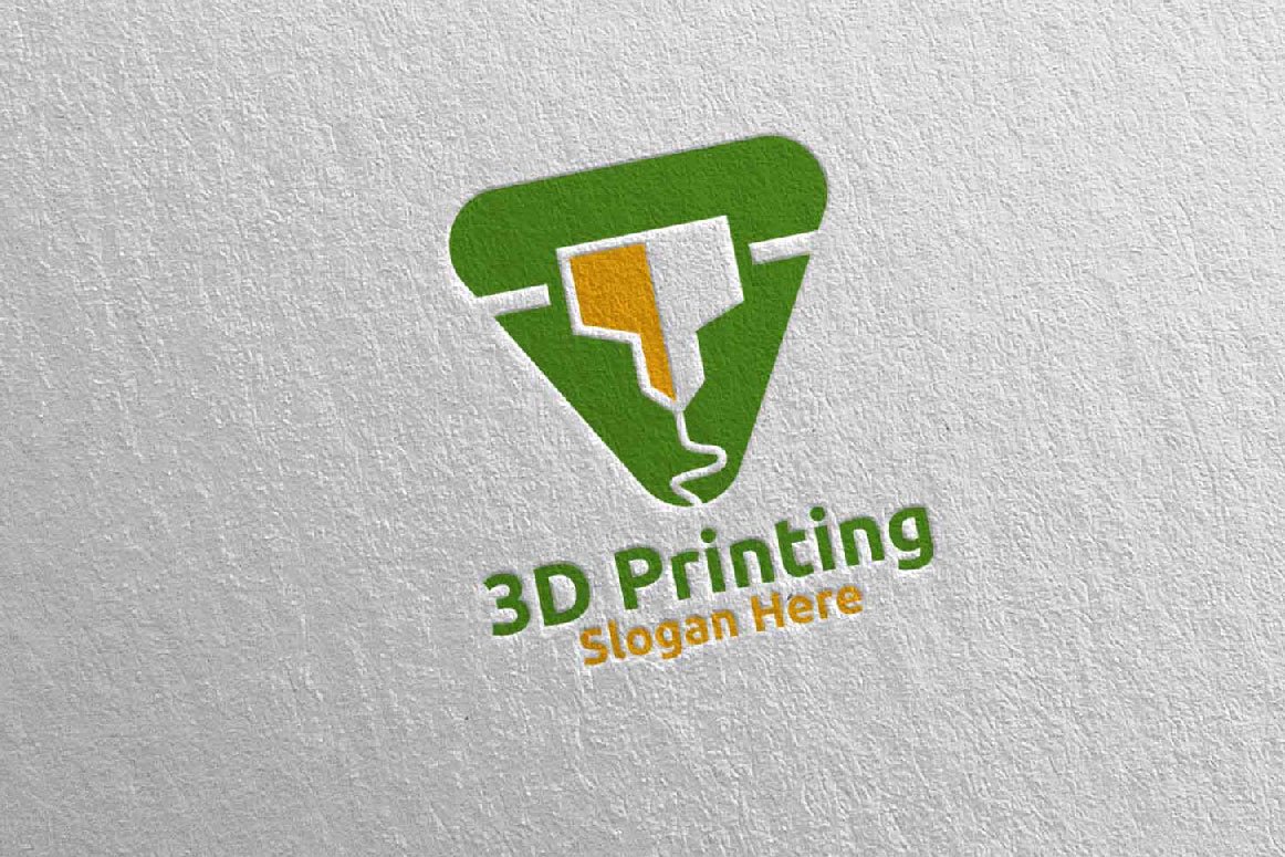 3D Printing Company Logo Design 53 (576728) | Logos | Design Bundles