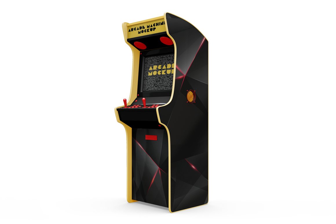 Arcade Machine Mockup (48260) Mockups Design Bundles