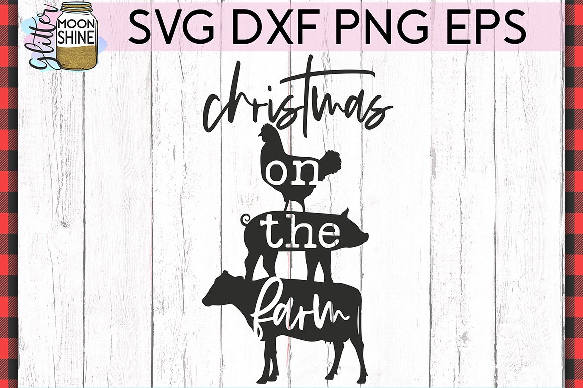 Santa Farmhouse Ho Ho Ho Yo svg eps dxf png cutting files for silhouette cameo cricut Sublimation Funny Christmas