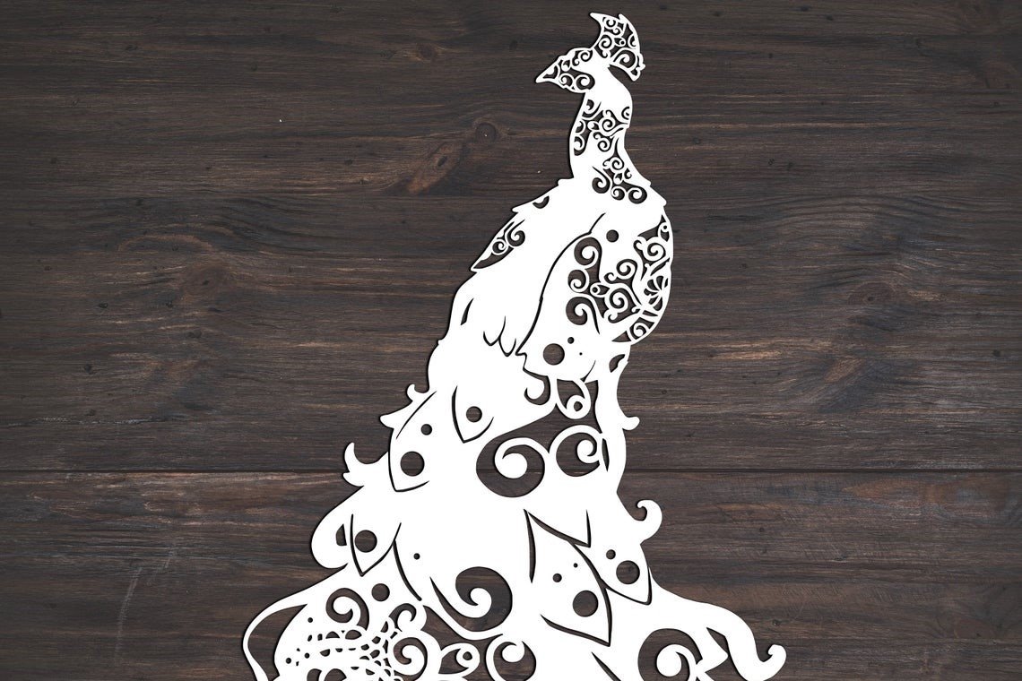 Bird Svg, Peacock Svg, Mandala Svg (575900) | Cut Files | Design Bundles