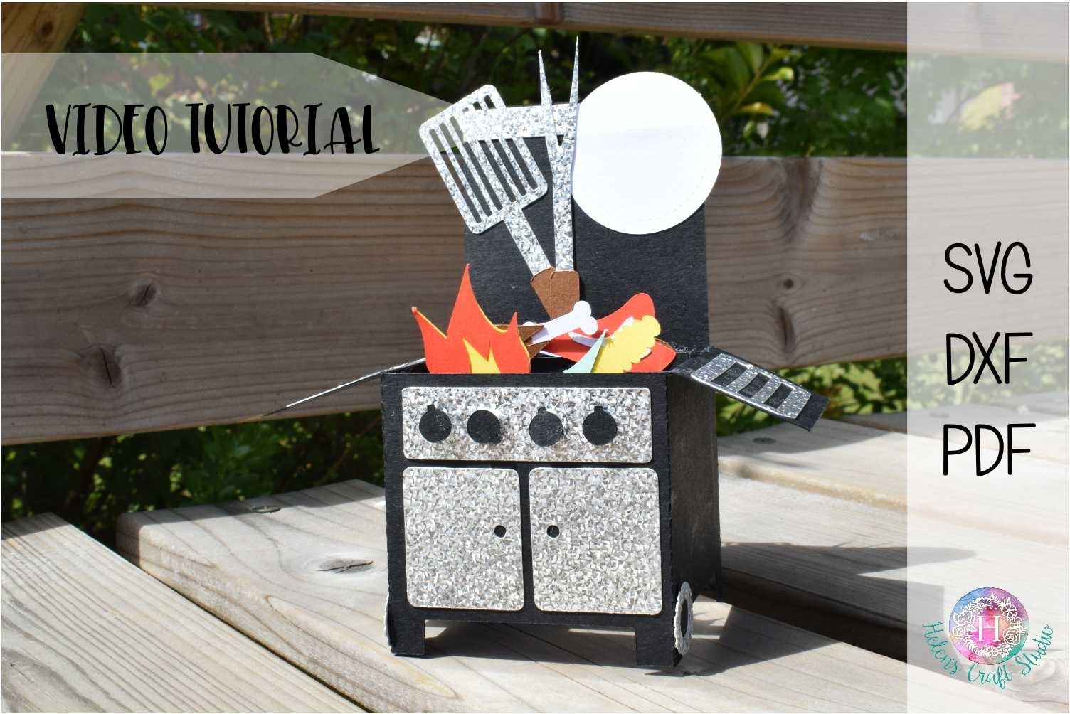 Download Grill Pop Up Box Card 613725 Templates Design Bundles