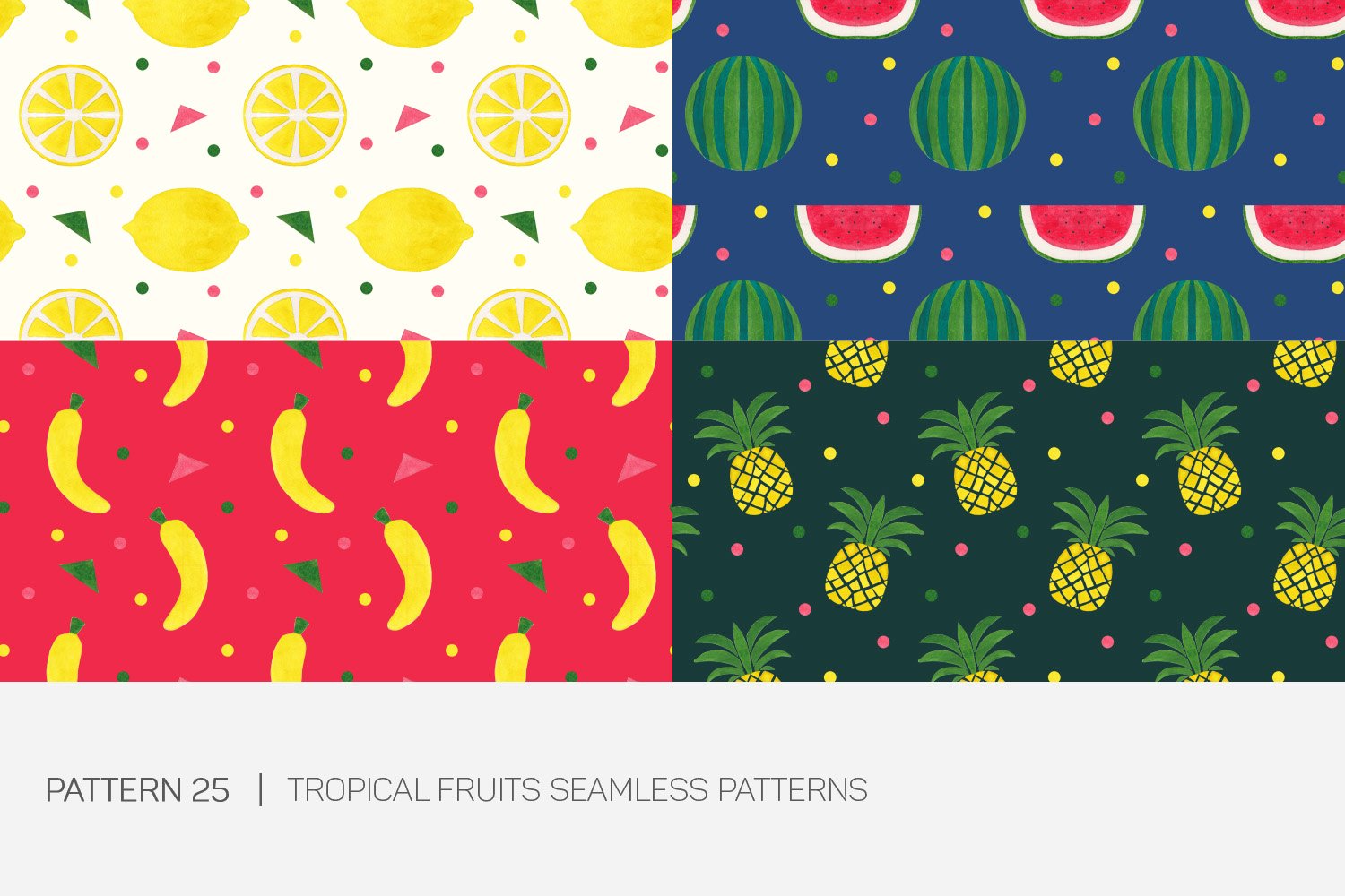 Fun & Colorful Patterns Bundle (28138) | Textures | Design Bundles