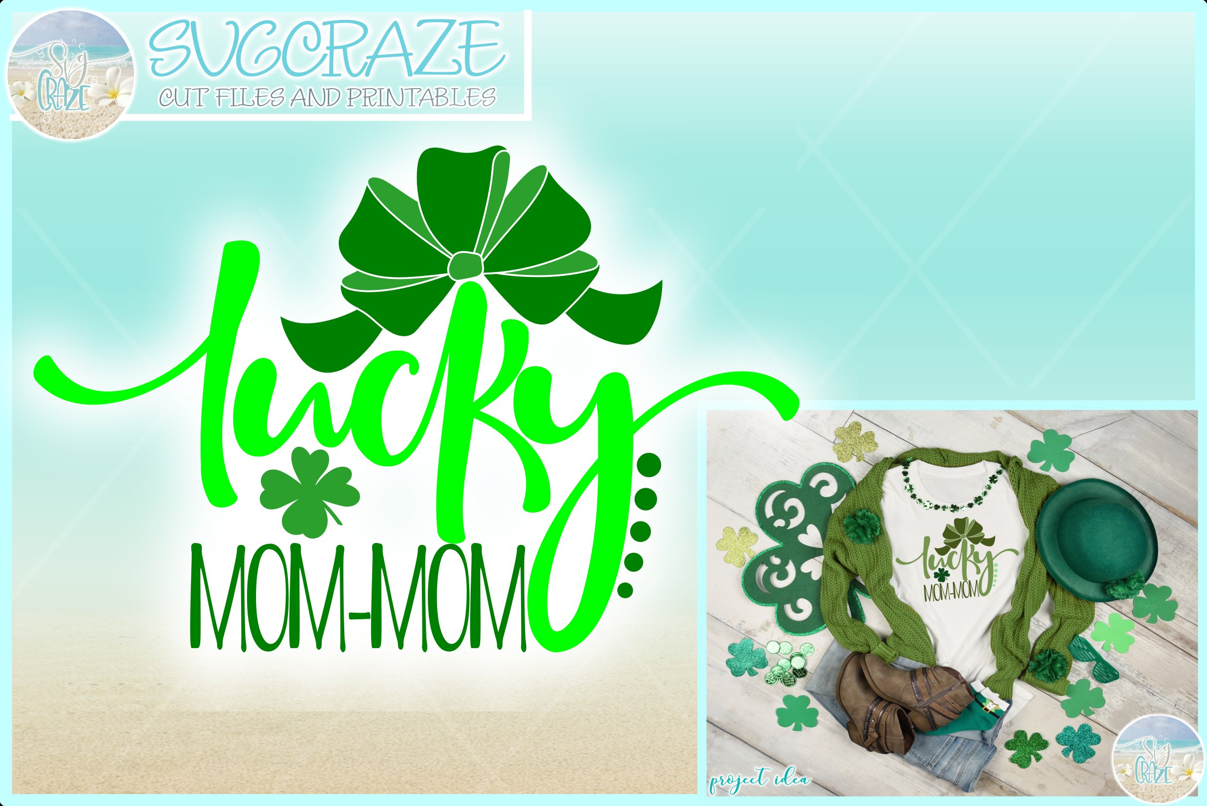 Cricut design Printable vector clip art Quotes for lucky Digital download Commercial use SVG Cut File Luck Of The Irish